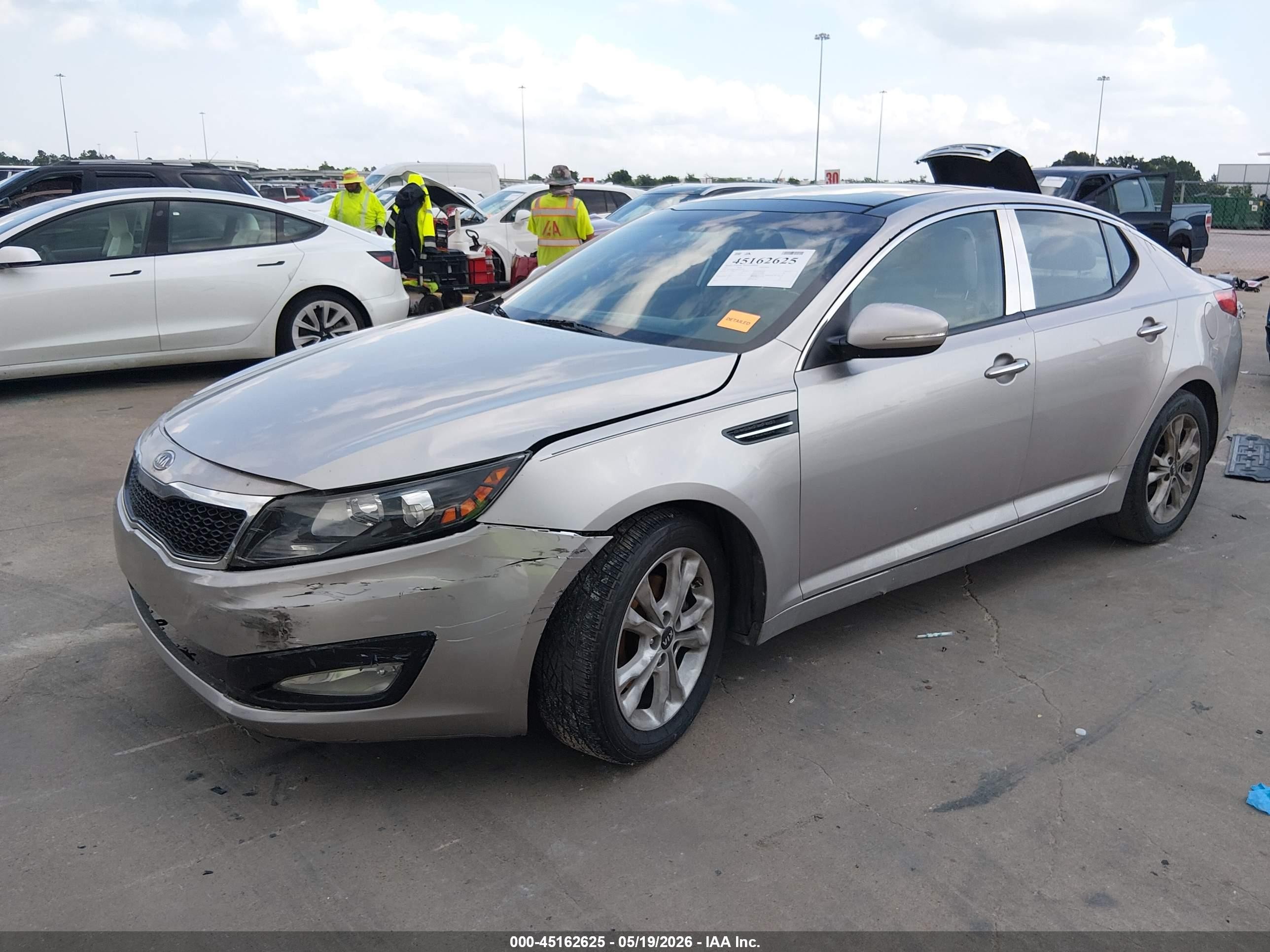 2011 Kia Optima Ex Champagne vin: KNAGN4A72B5167224
