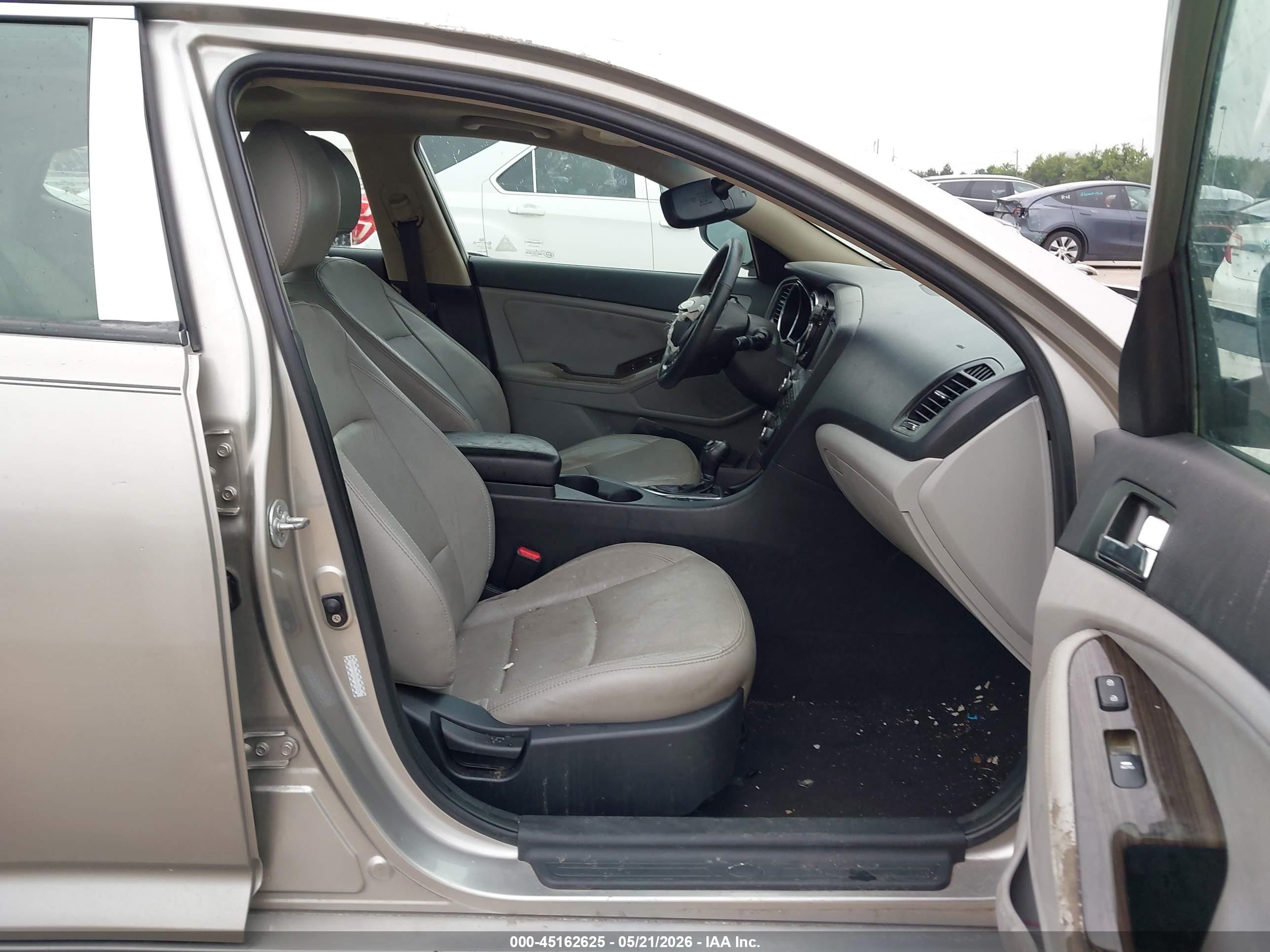 2011 Kia Optima Ex Champagne vin: KNAGN4A72B5167224