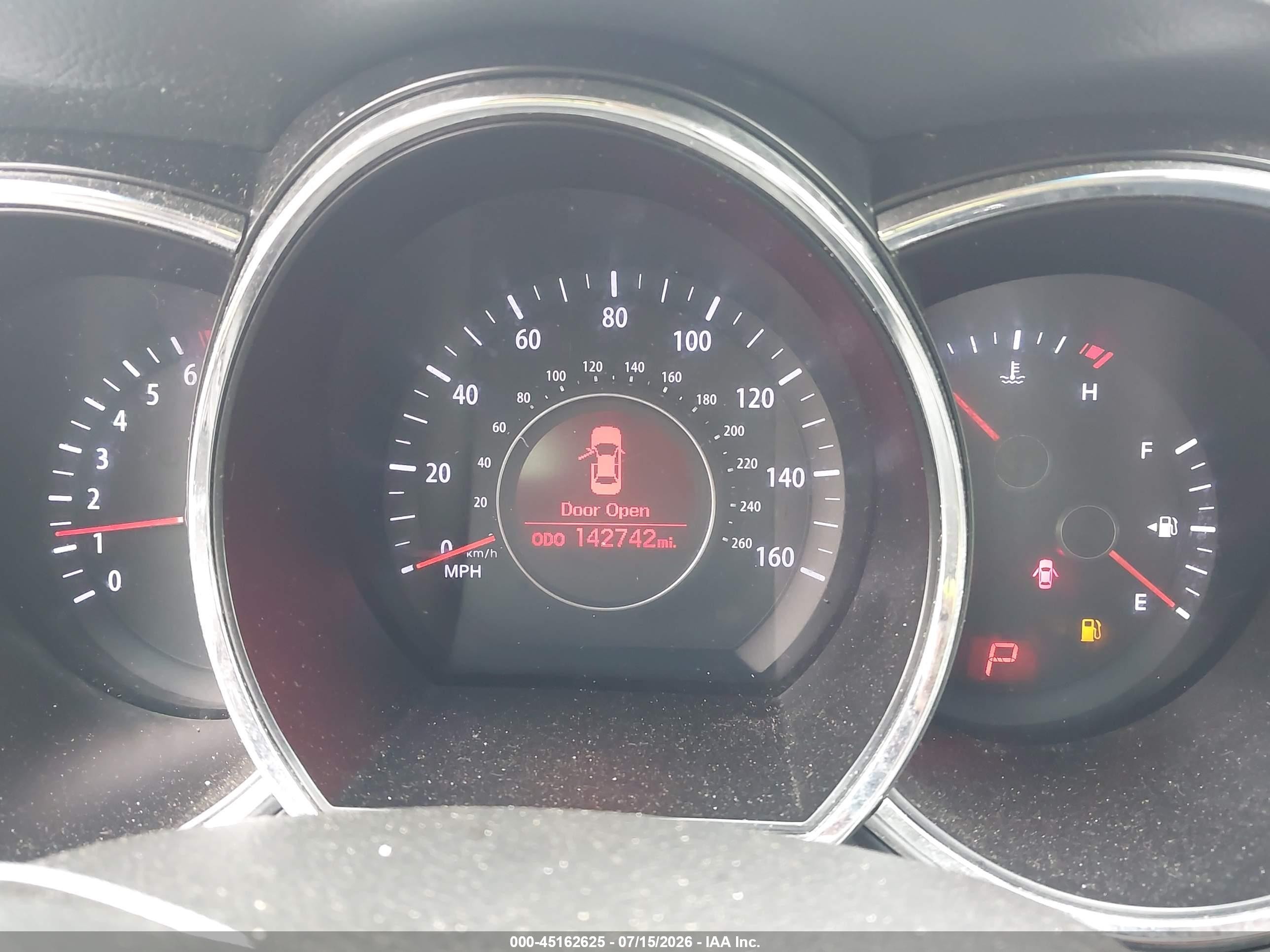 2011 Kia Optima Ex Champagne vin: KNAGN4A72B5167224