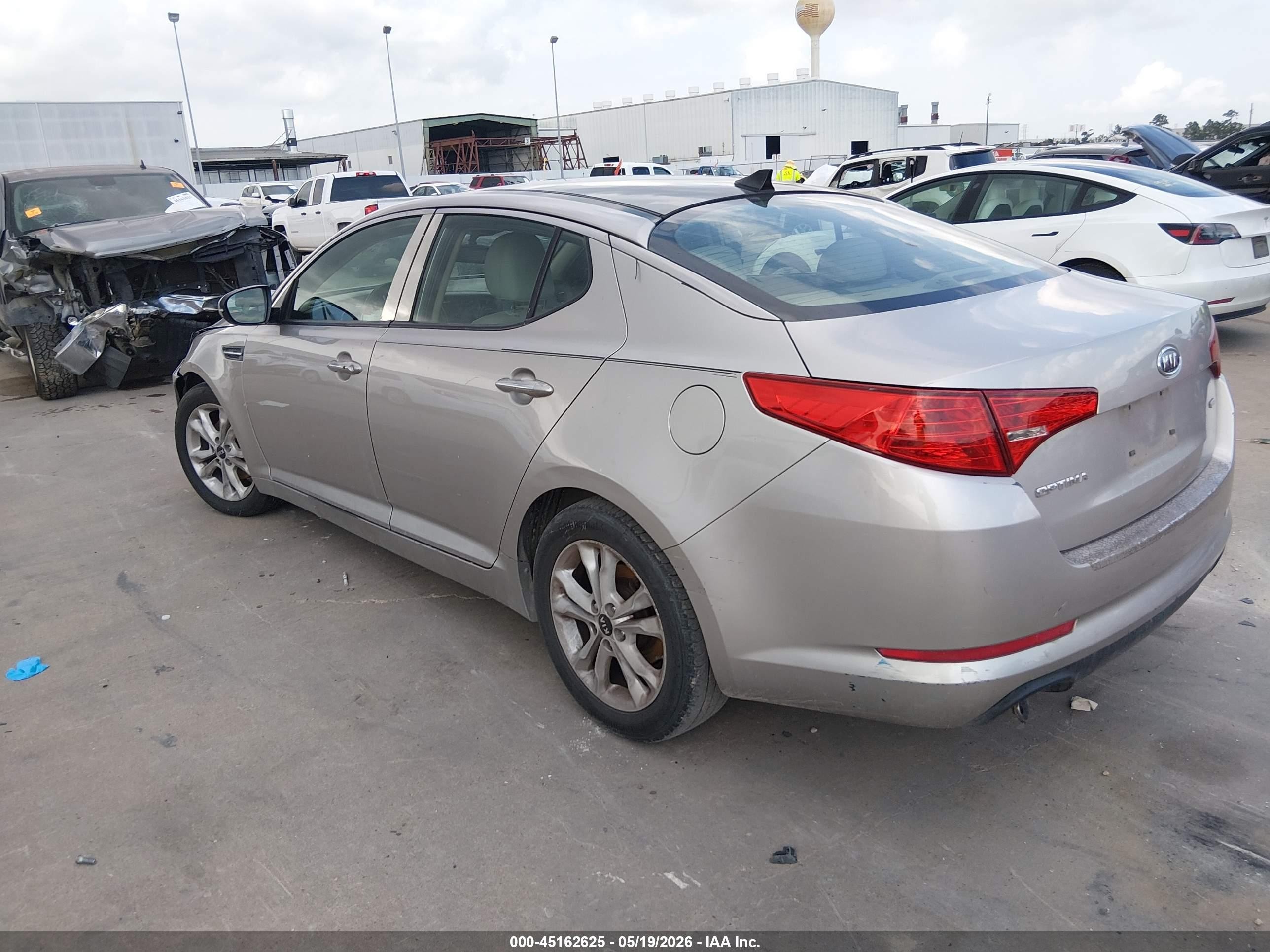 2011 Kia Optima Ex Champagne vin: KNAGN4A72B5167224