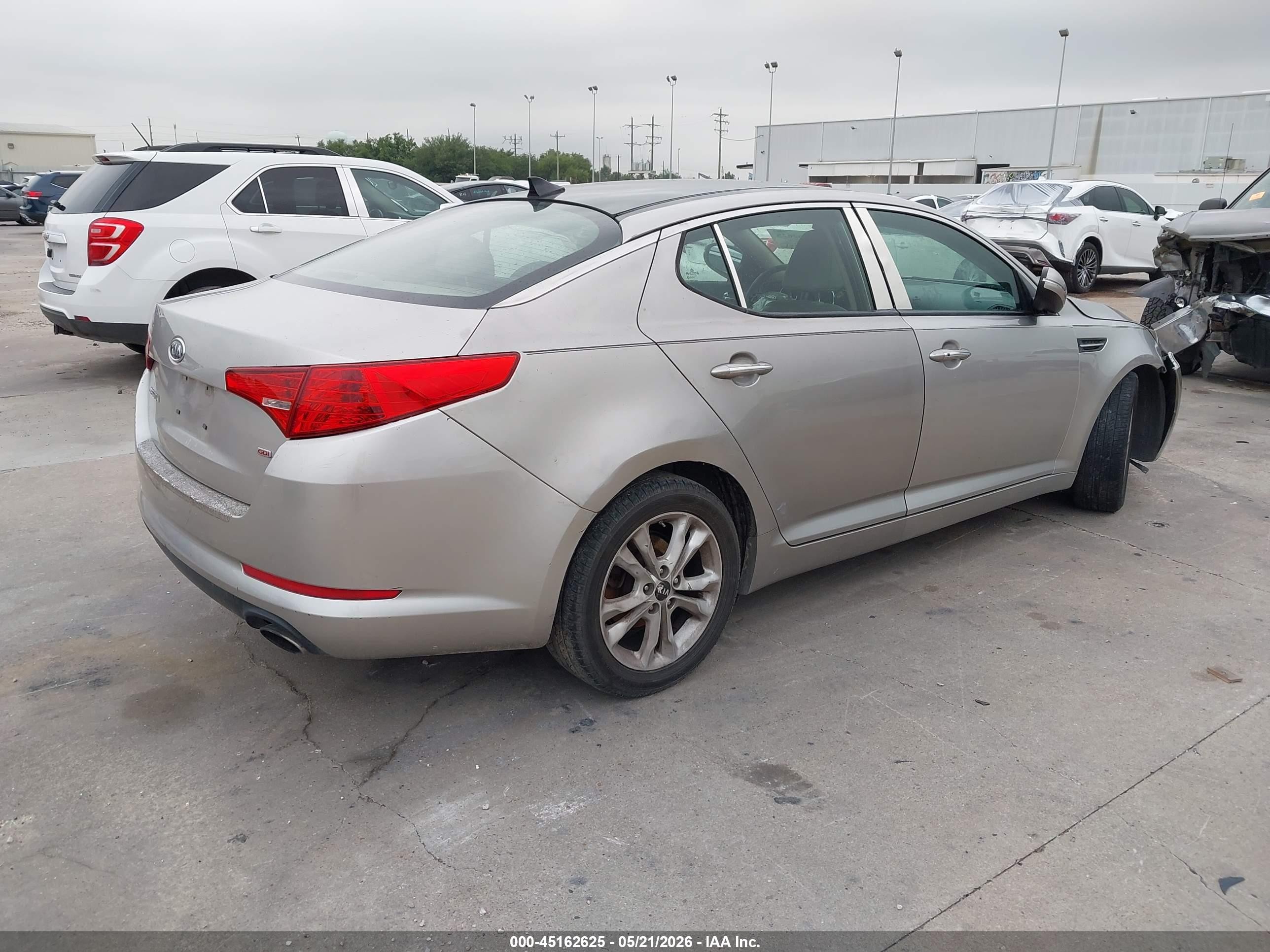 2011 Kia Optima Ex Champagne vin: KNAGN4A72B5167224