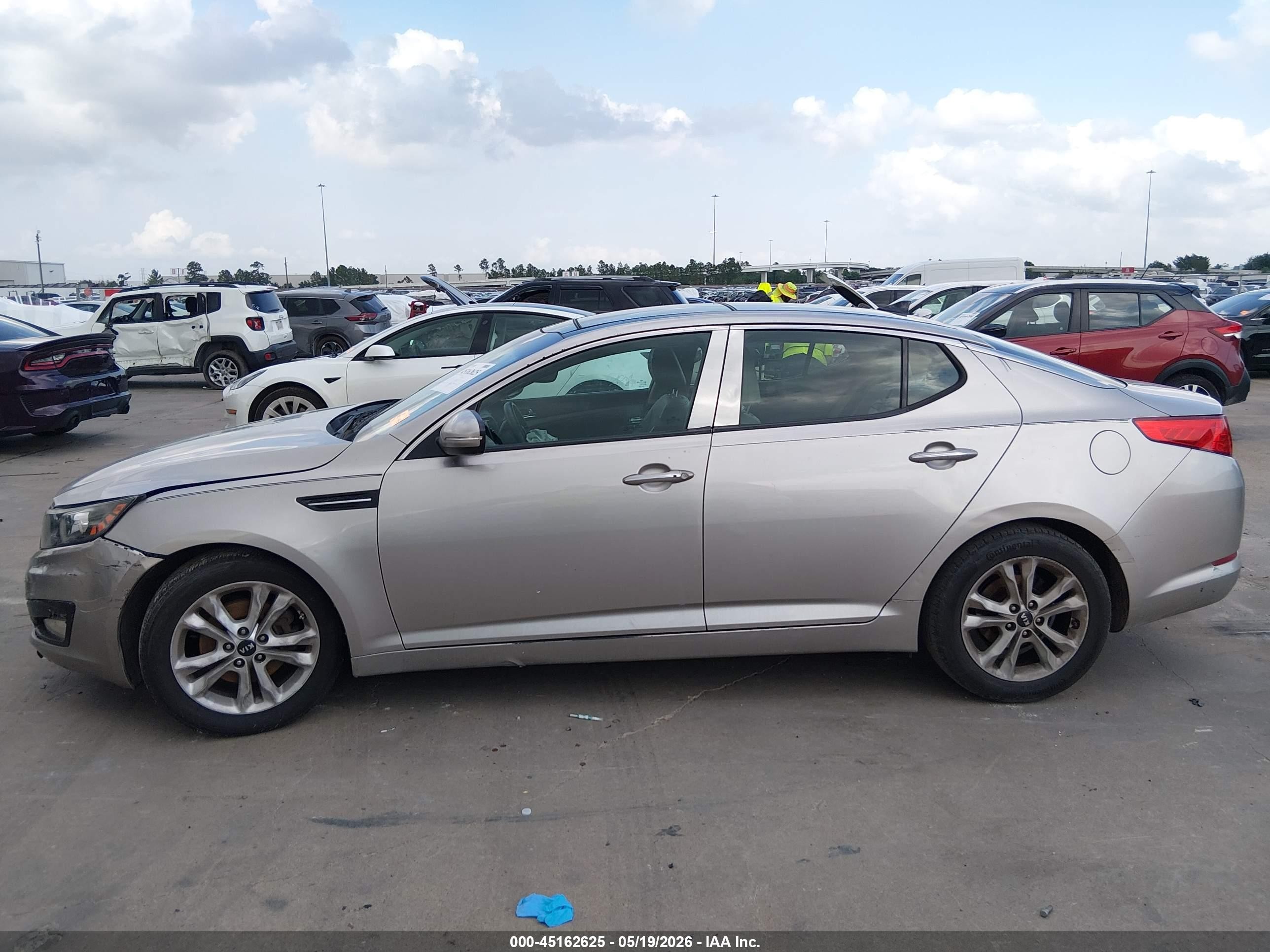 2011 Kia Optima Ex Champagne vin: KNAGN4A72B5167224