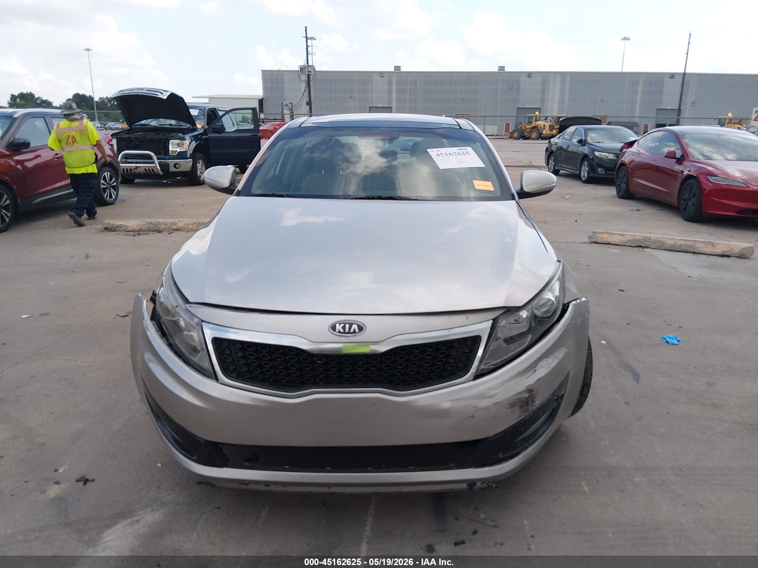 2011 Kia Optima Ex Champagne vin: KNAGN4A72B5167224