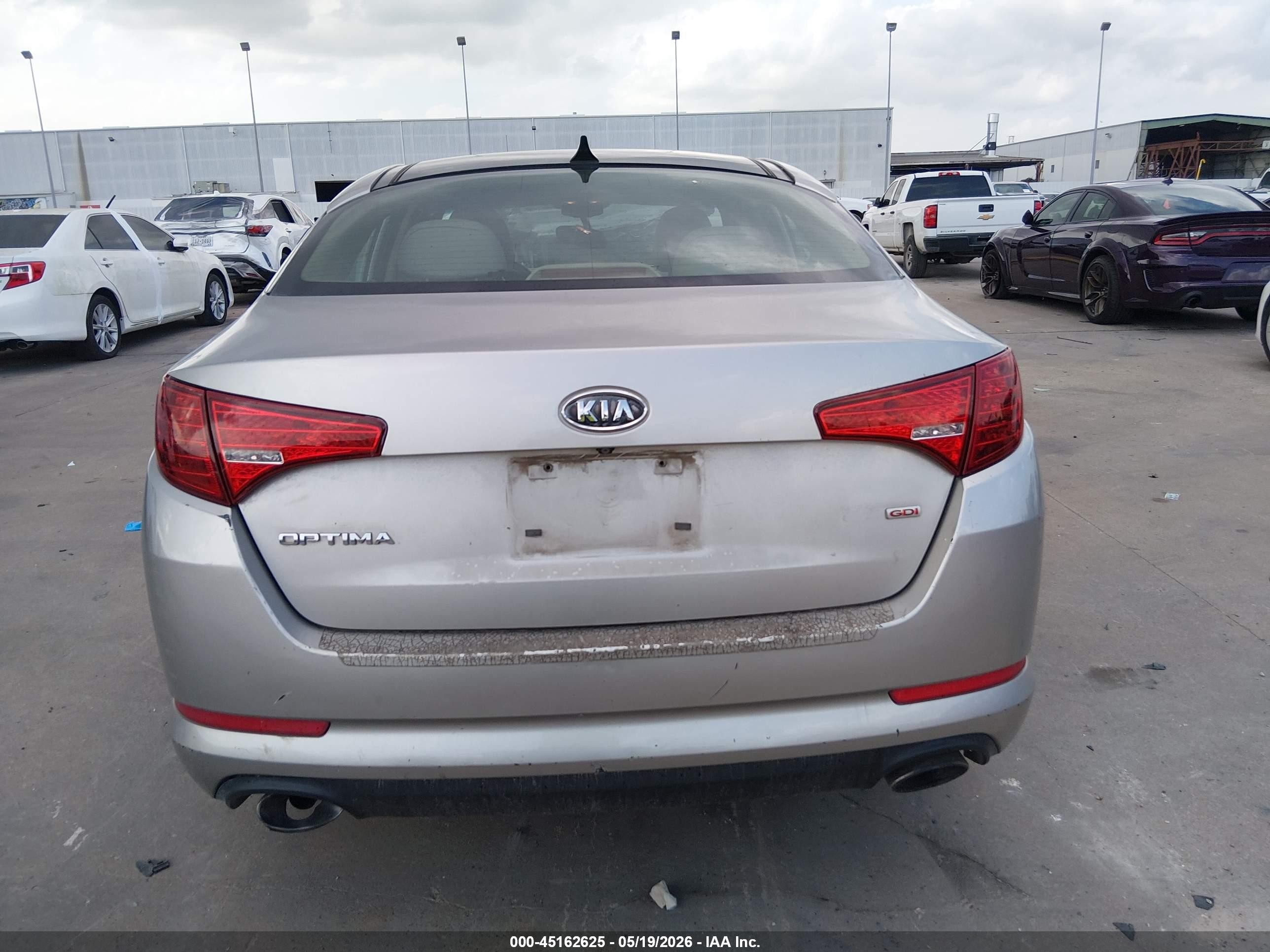 2011 Kia Optima Ex Champagne vin: KNAGN4A72B5167224
