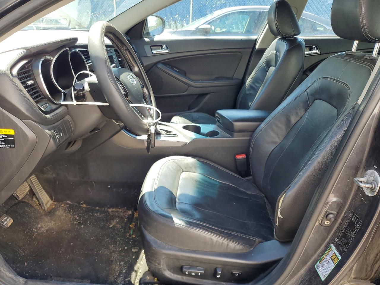 2011 Kia Optima Ex Charcoal vin: KNAGN4A72B5215997