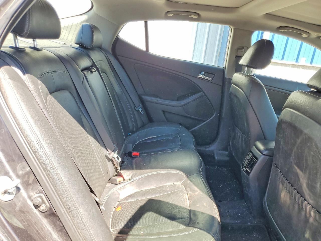 2011 Kia Optima Ex Charcoal vin: KNAGN4A72B5215997