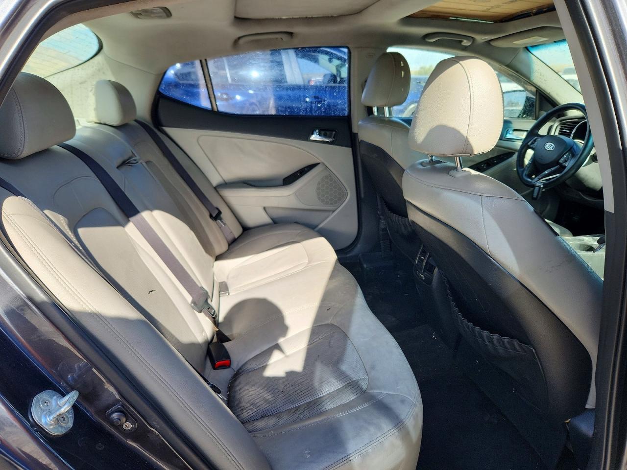 2011 Kia Optima Ex Gray vin: KNAGN4A73B5128237