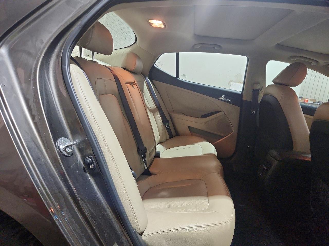 2011 Kia Optima Ex Gray vin: KNAGN4A73B5158953