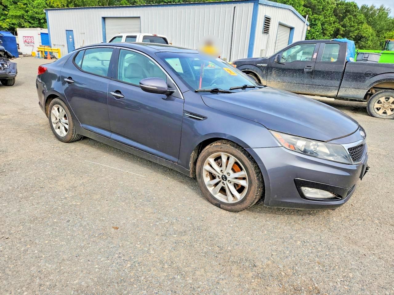 2011 Kia Optima Ex Charcoal vin: KNAGN4A74B5088539