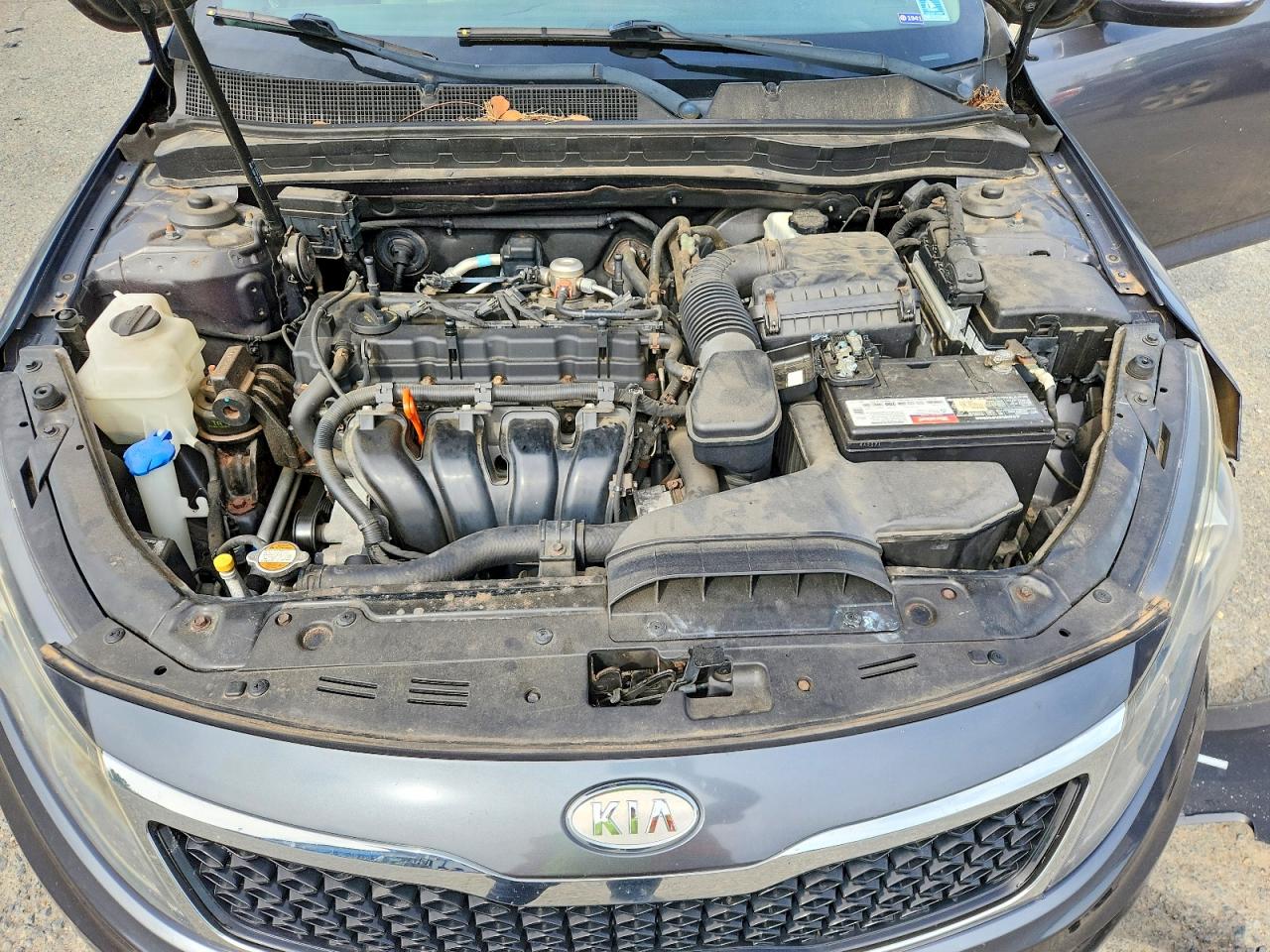 2011 Kia Optima Ex Charcoal vin: KNAGN4A74B5088539