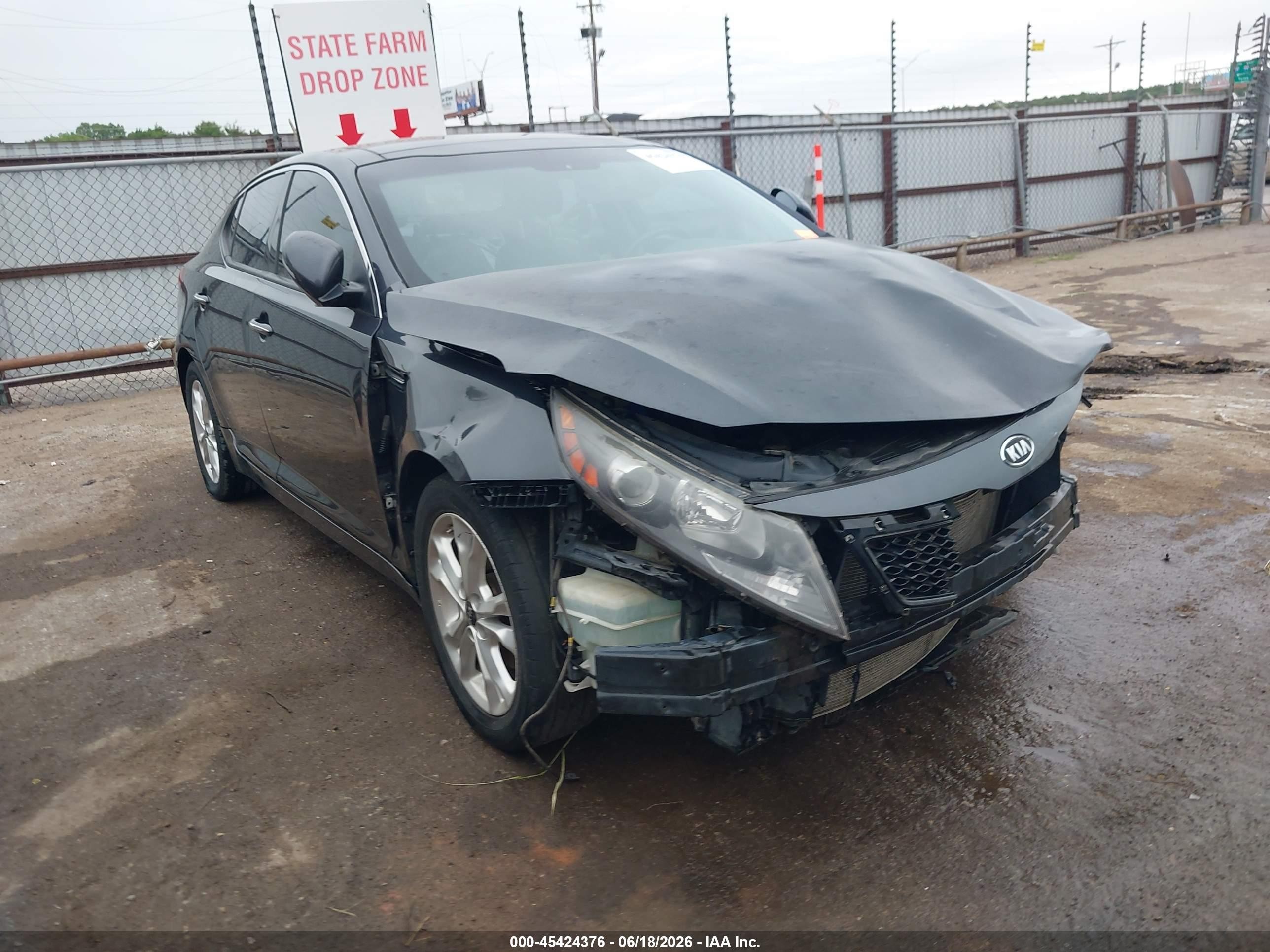 2011 Kia Optima Ex Black vin: KNAGN4A74B5128683