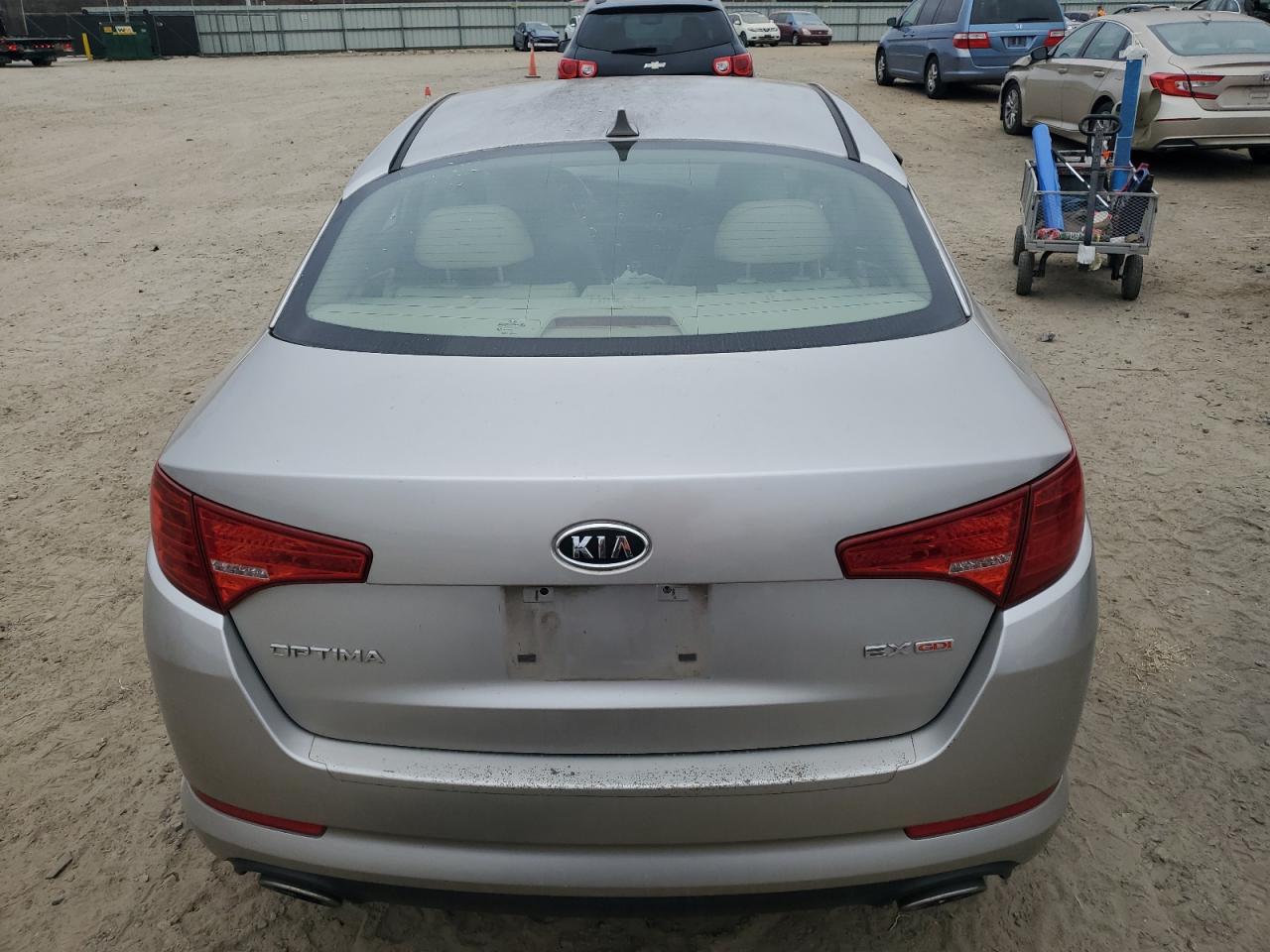 2011 Kia Optima Ex Серебряный vin: KNAGN4A74B5147492