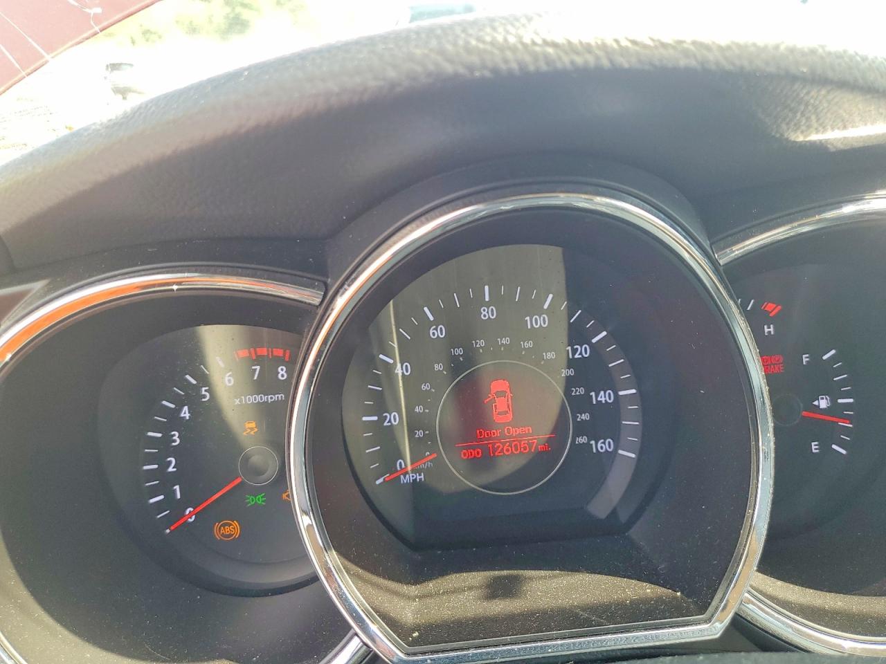 2011 Kia Optima Ex Red vin: KNAGN4A76B5063917