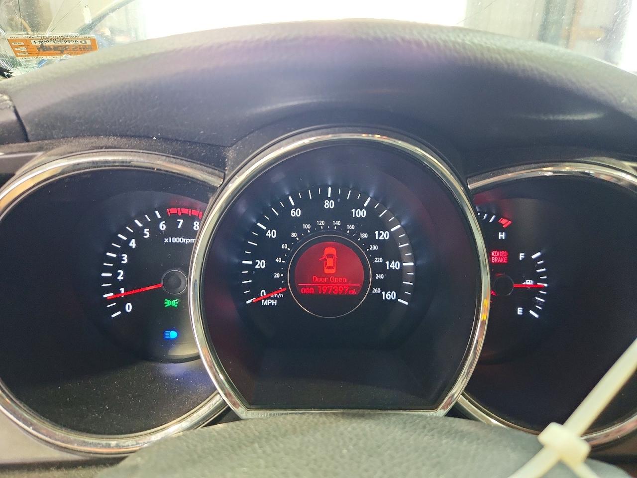 2011 Kia Optima Ex Gray vin: KNAGN4A76B5075808