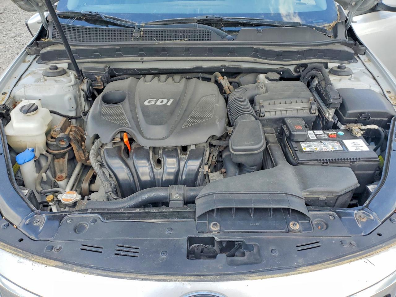 2011 Kia Optima Ex Silver vin: KNAGN4A76B5140348