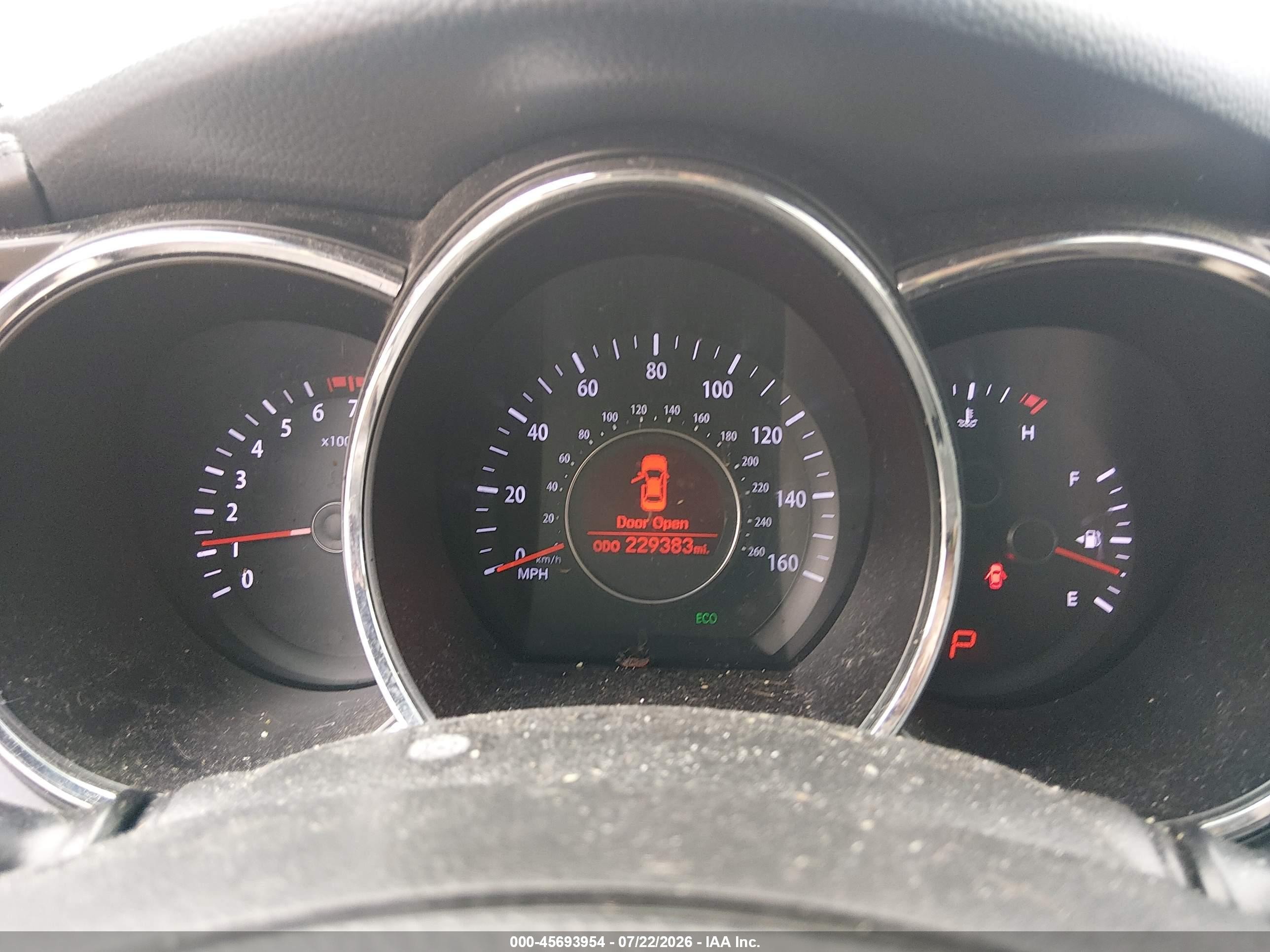 2011 Kia Optima Ex White vin: KNAGN4A77B5058466