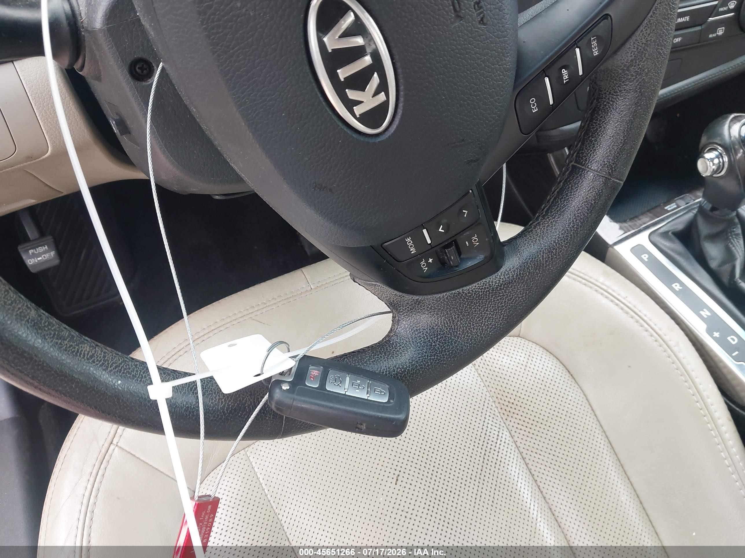 2011 Kia Optima Ex Red vin: KNAGN4A77B5064672