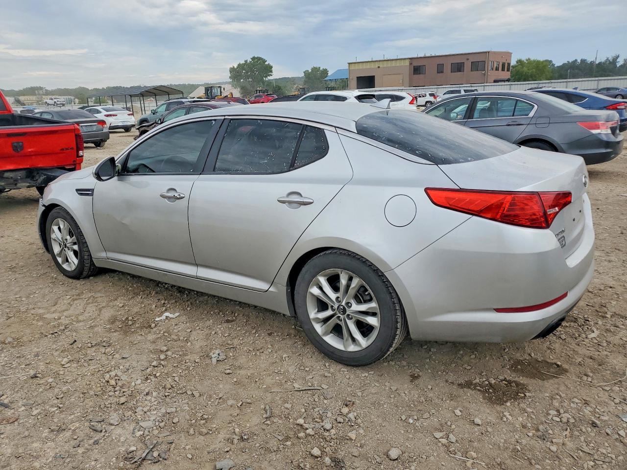 2011 Kia Optima Ex Silver vin: KNAGN4A78B5076314