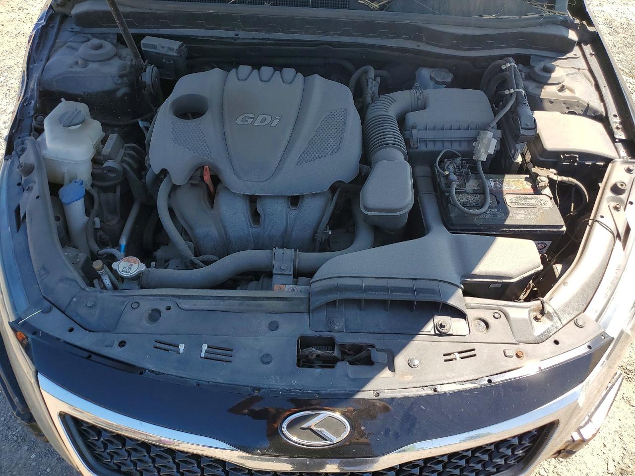 2011 Kia Optima Ex Черный vin: KNAGN4A78B5215485