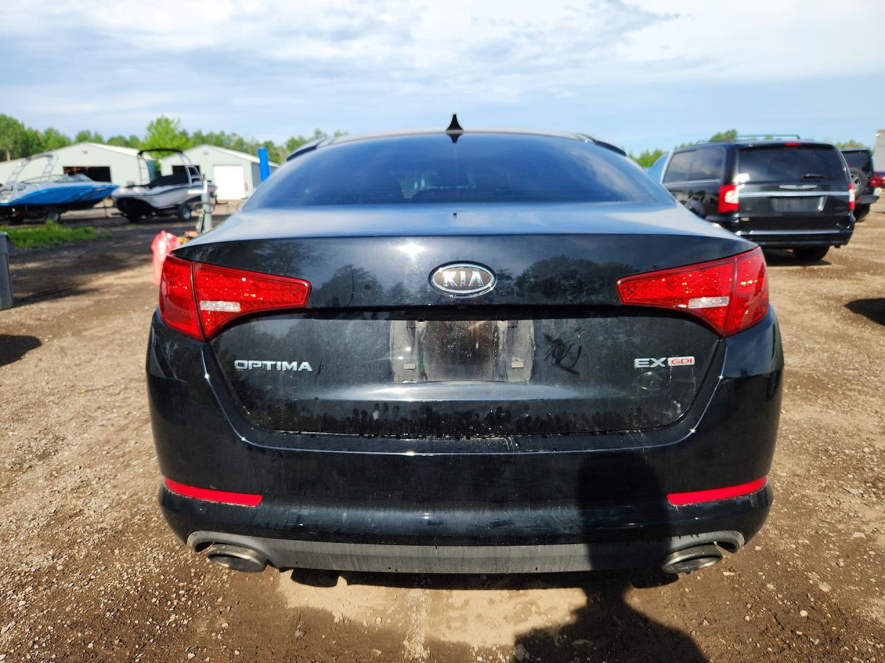 2012 Kia Optima Ex Black vin: KNAGN4A78C5271623