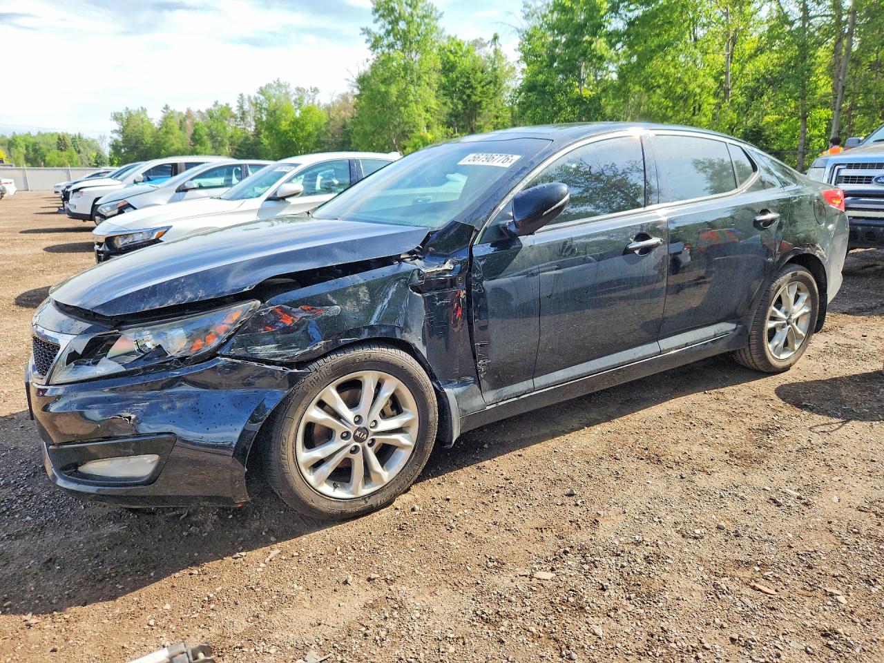 2012 Kia Optima Ex Black vin: KNAGN4A78C5271623