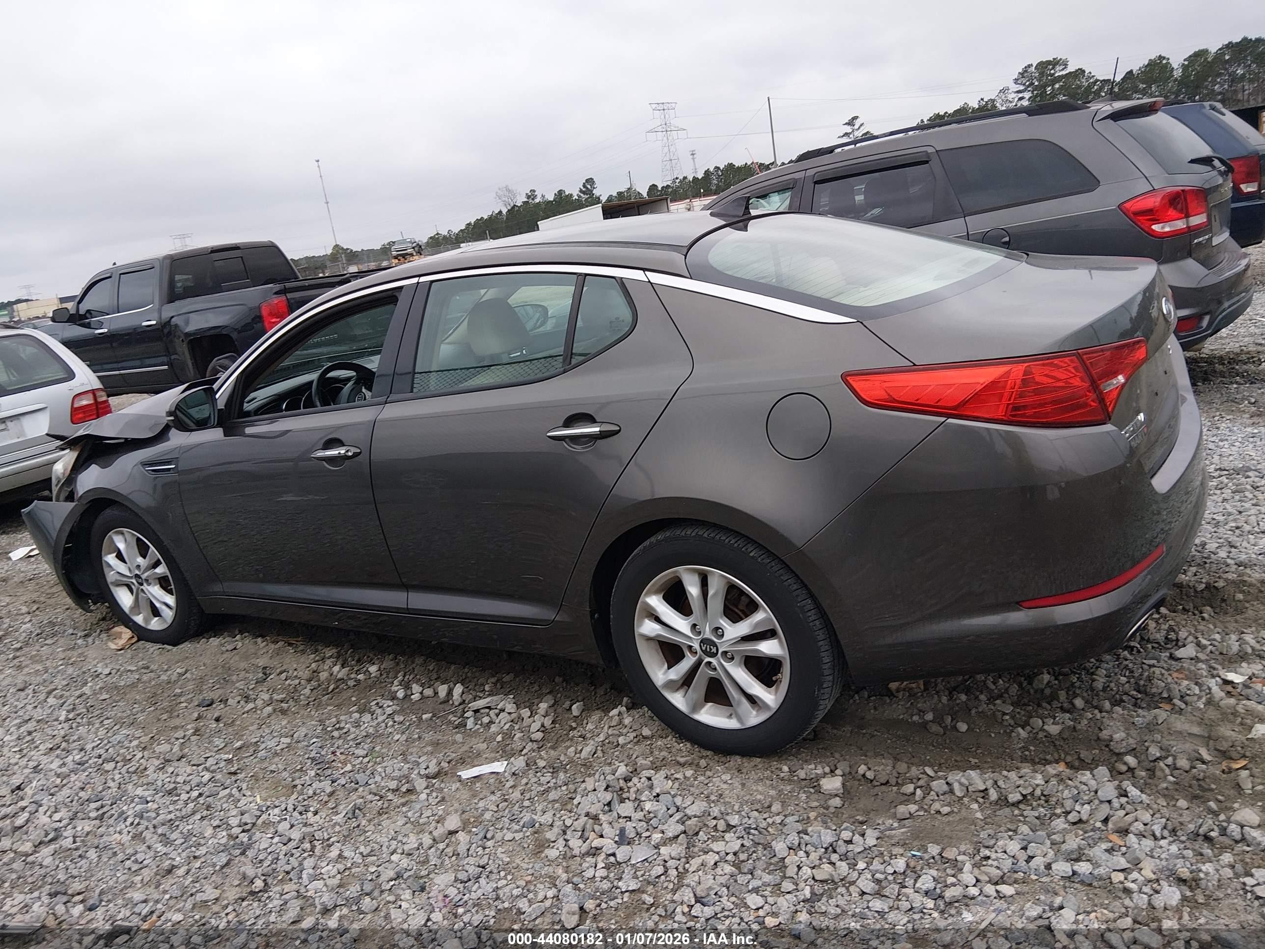 2011 Kia Optima Ex Brown vin: KNAGN4A79B5164529