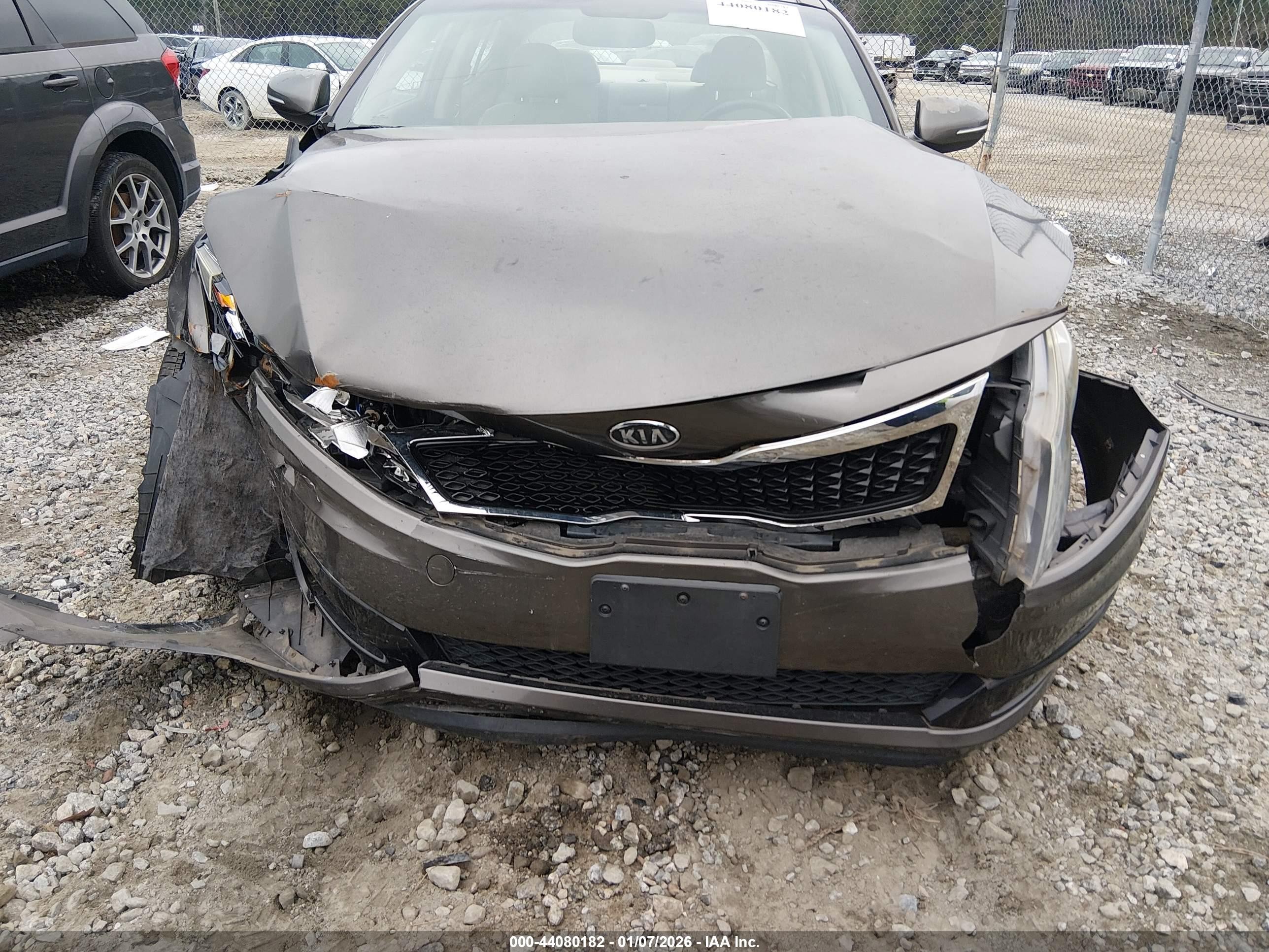2011 Kia Optima Ex Brown vin: KNAGN4A79B5164529