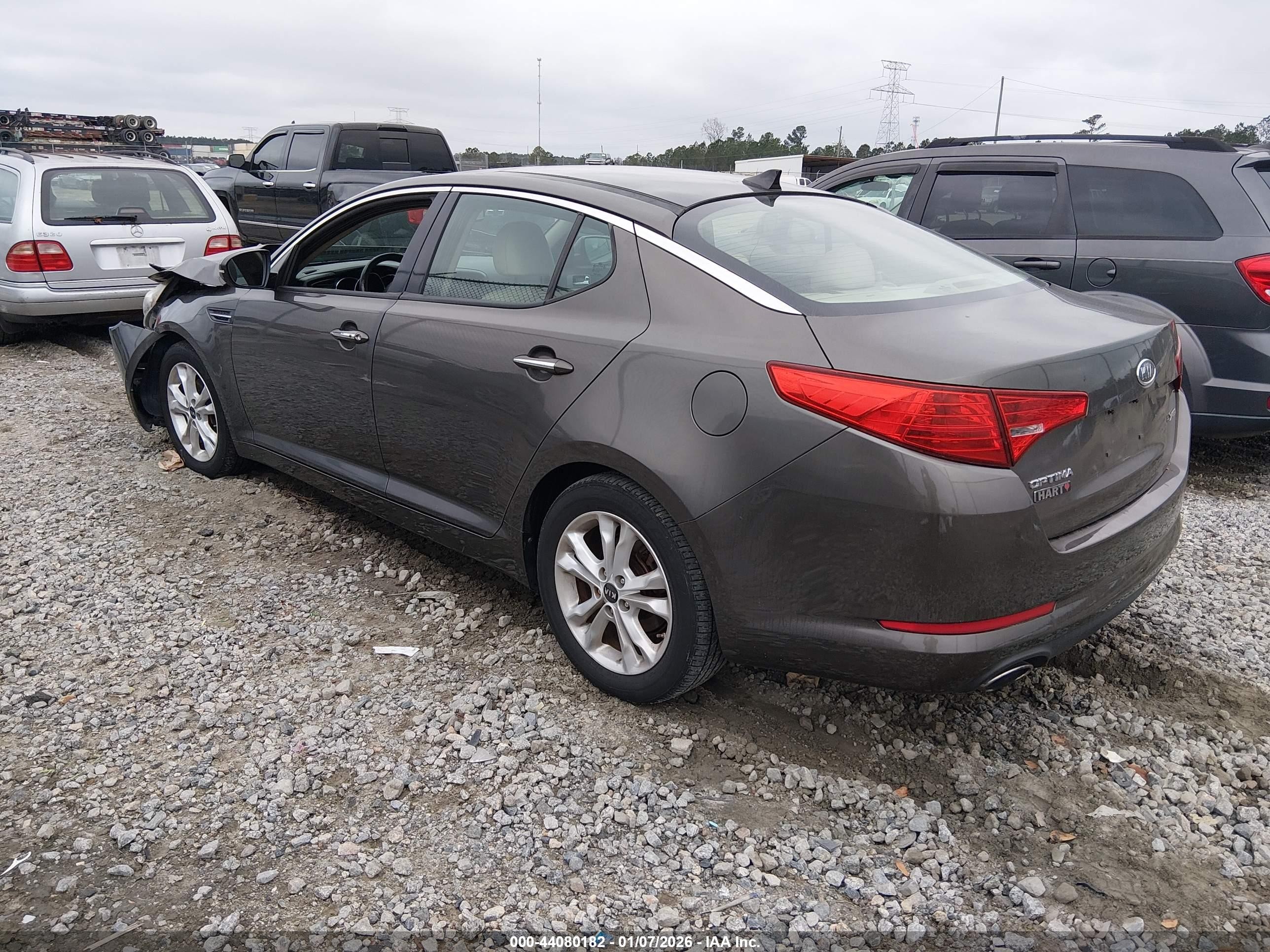 2011 Kia Optima Ex Brown vin: KNAGN4A79B5164529