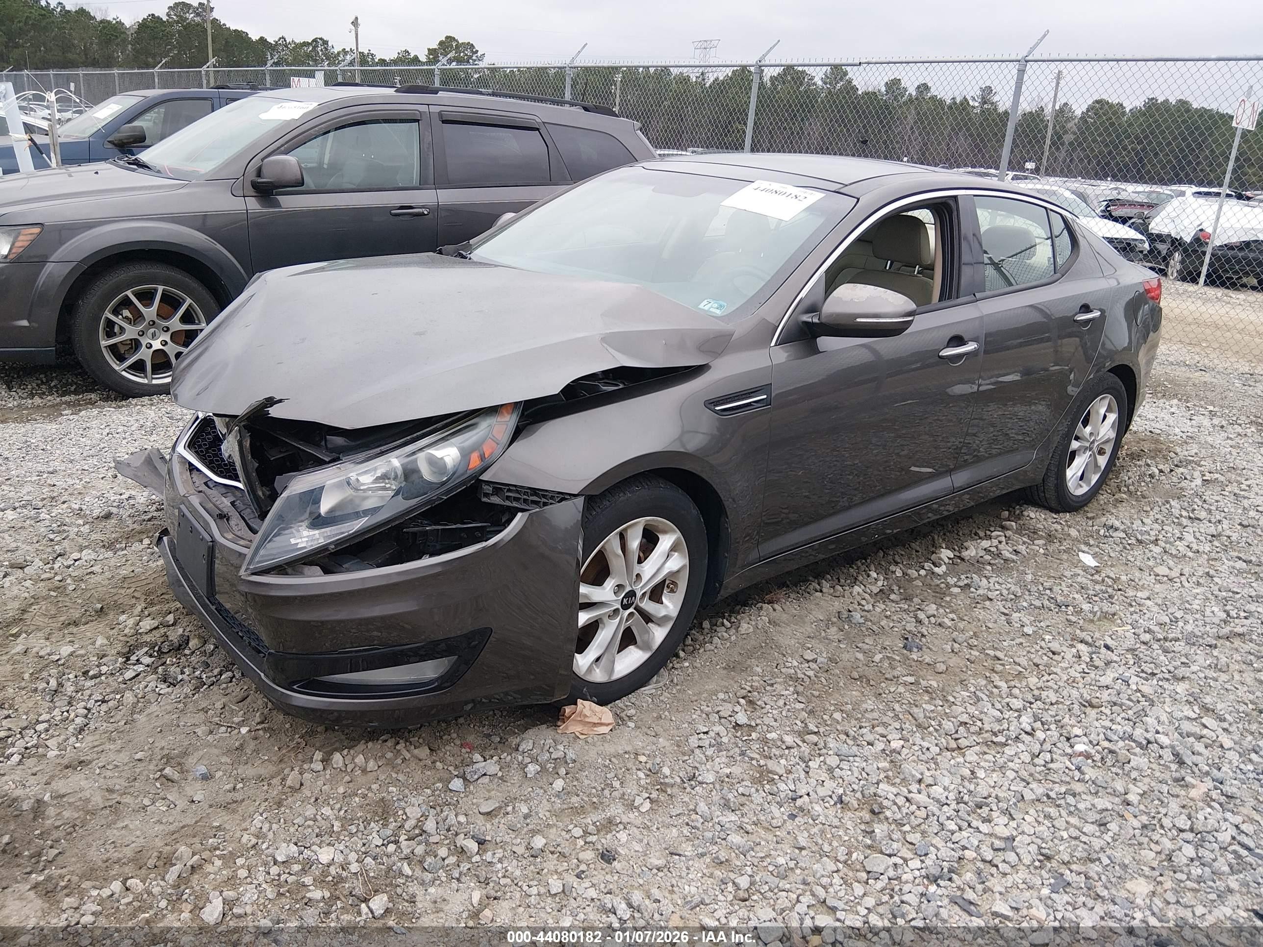2011 Kia Optima Ex Brown vin: KNAGN4A79B5164529