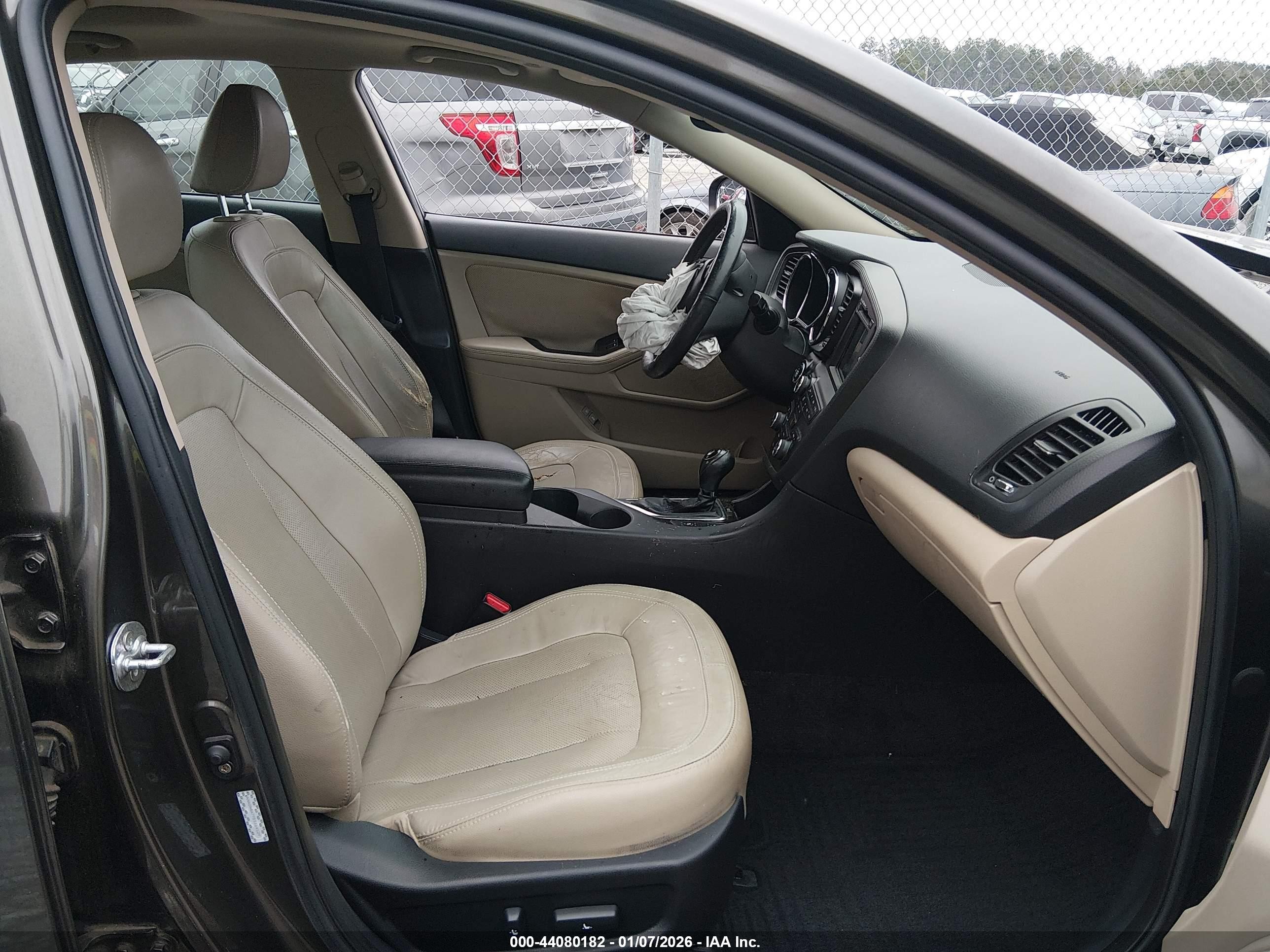 2011 Kia Optima Ex Brown vin: KNAGN4A79B5164529