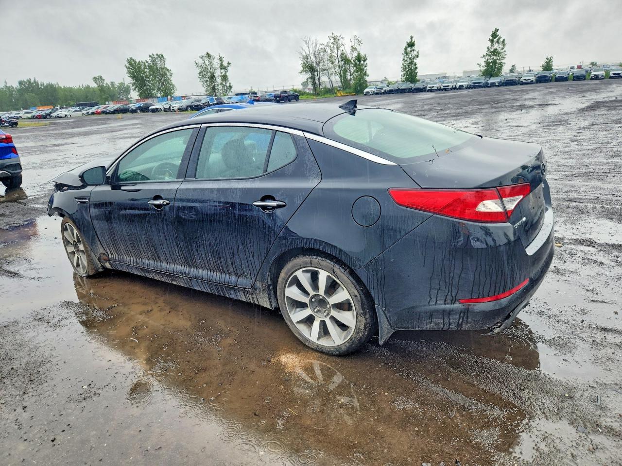 2013 Kia Optima Ex Black vin: KNAGN4A7XD5424312