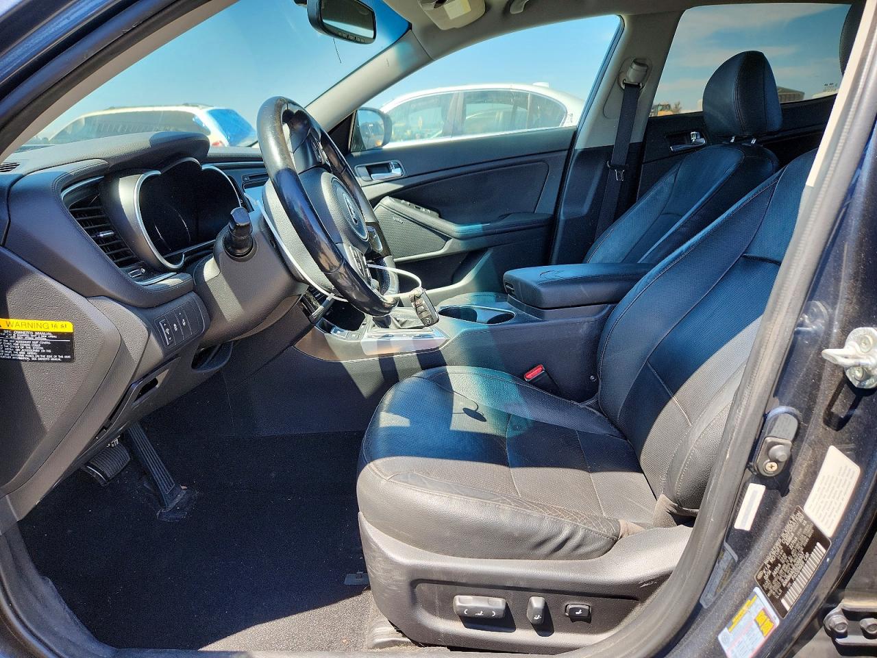 2014 Kia Optima Hybrid Blue vin: KNAGN4AD1E5068307