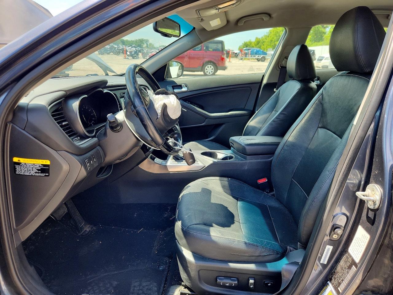 2015 Kia Optima Hybrid Blue vin: KNAGN4AD3F5081965