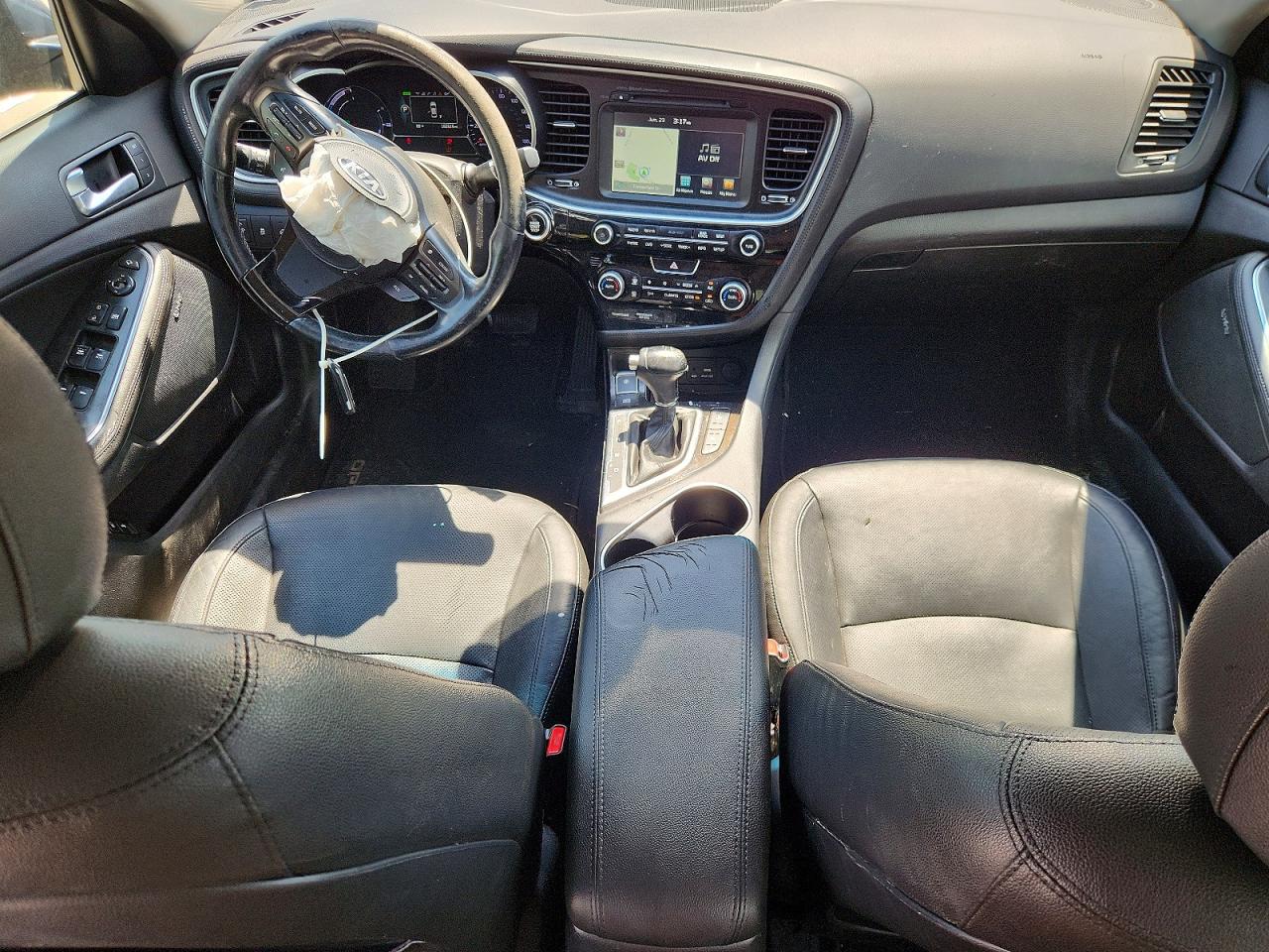 2015 Kia Optima Hybrid Blue vin: KNAGN4AD3F5081965