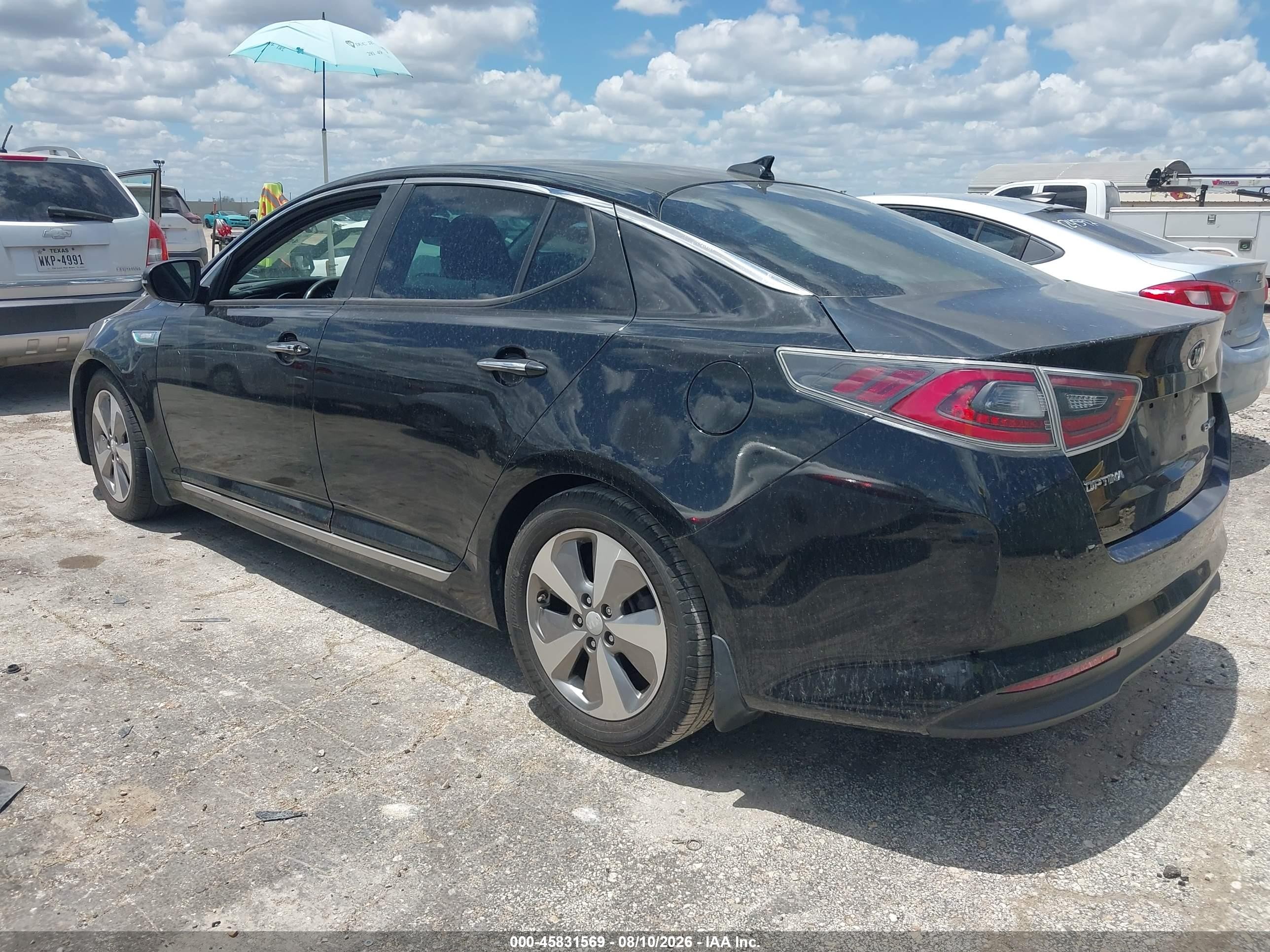 2015 Kia Optima Hybrid Ex Black vin: KNAGN4AD4F5080081