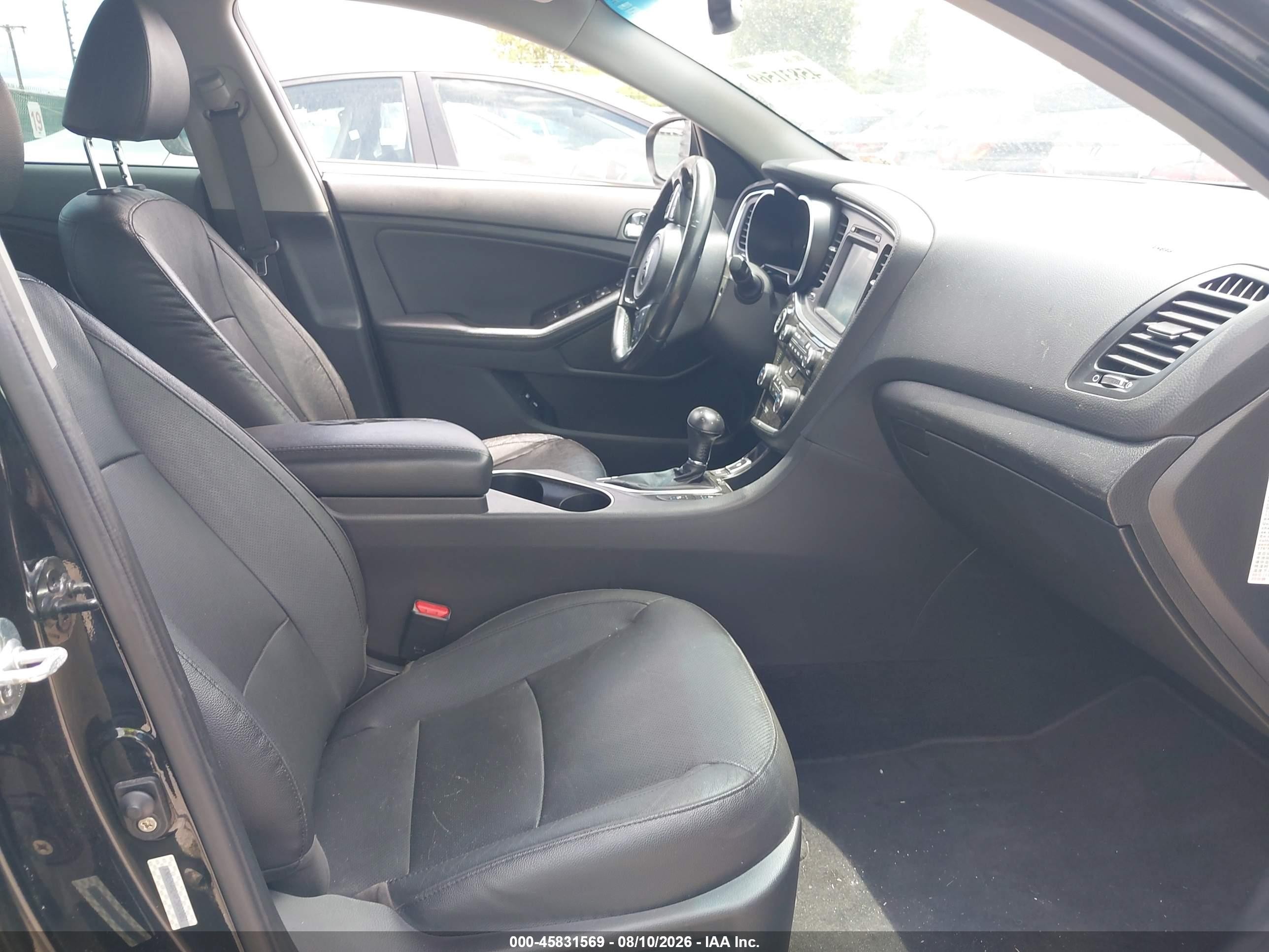 2015 Kia Optima Hybrid Ex Black vin: KNAGN4AD4F5080081