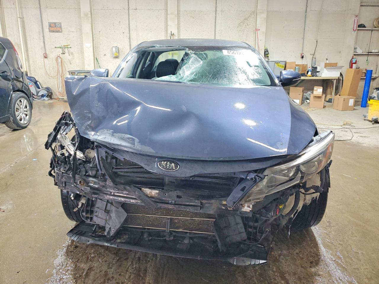 2015 Kia Optima Hybrid Blue vin: KNAGN4AD4F5090092