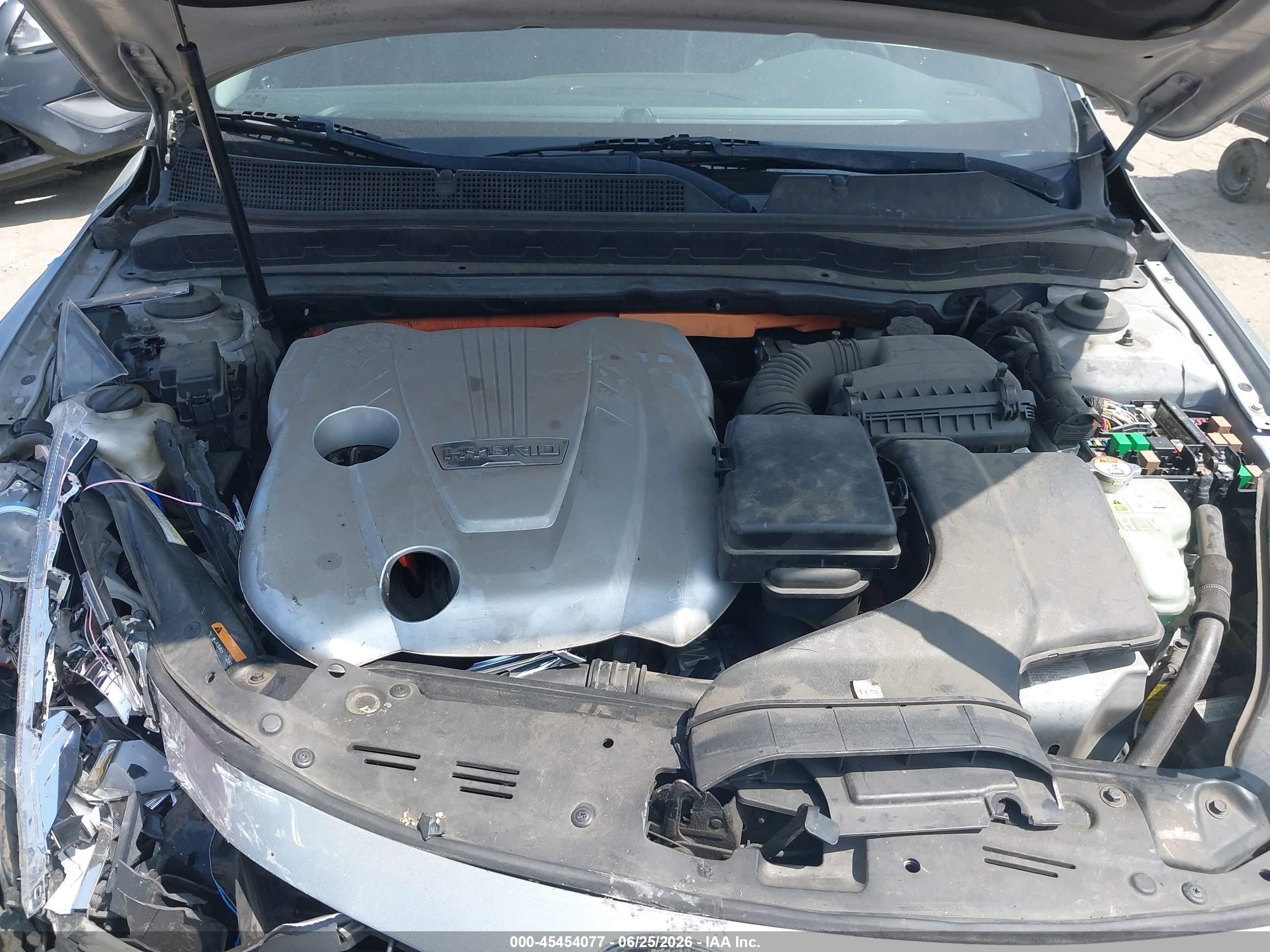 2015 Kia Optima Hybrid Ex Gray vin: KNAGN4AD5F5084253
