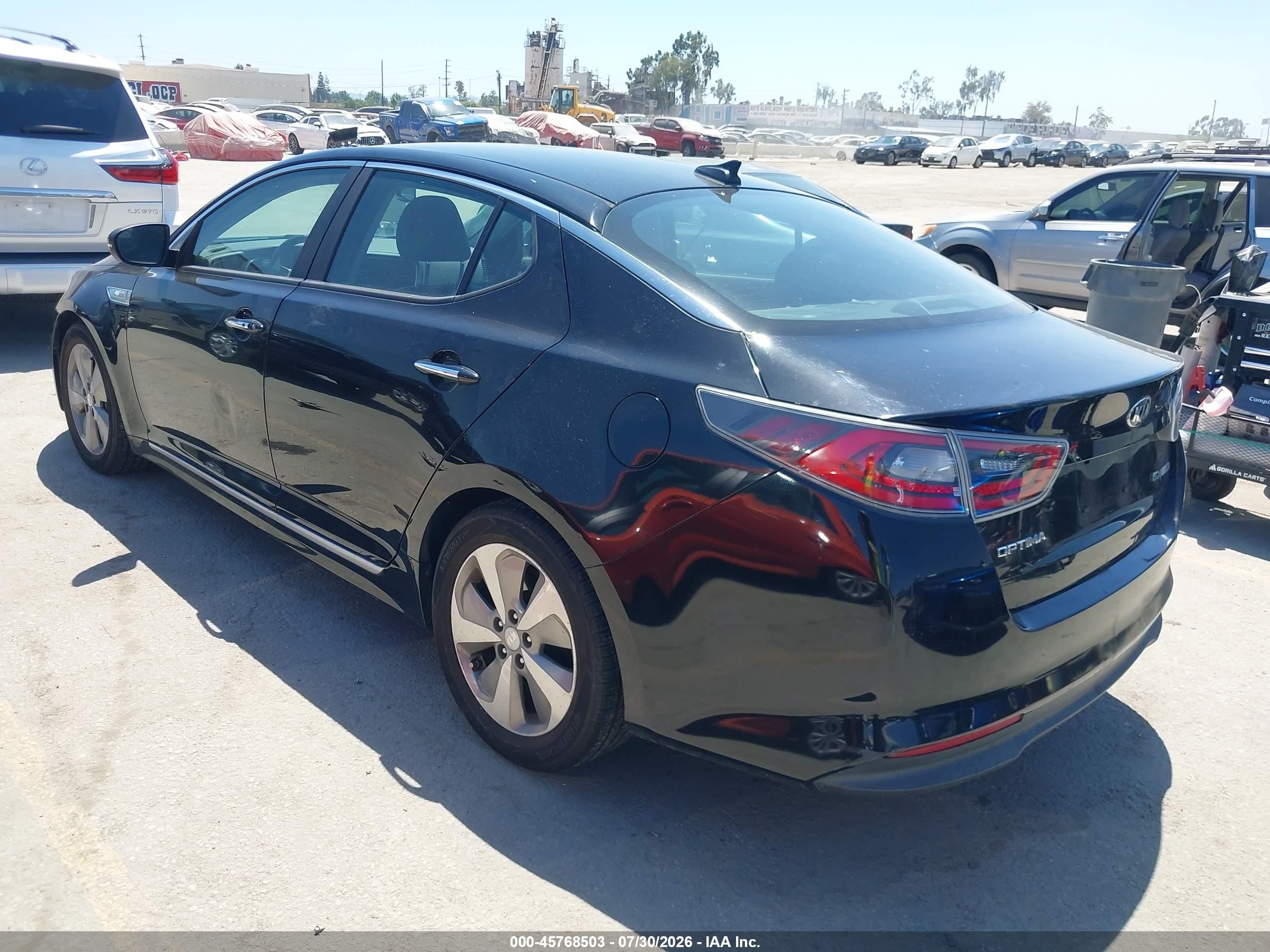 2015 Kia Optima Hybrid Ex Black vin: KNAGN4AD5F5088402