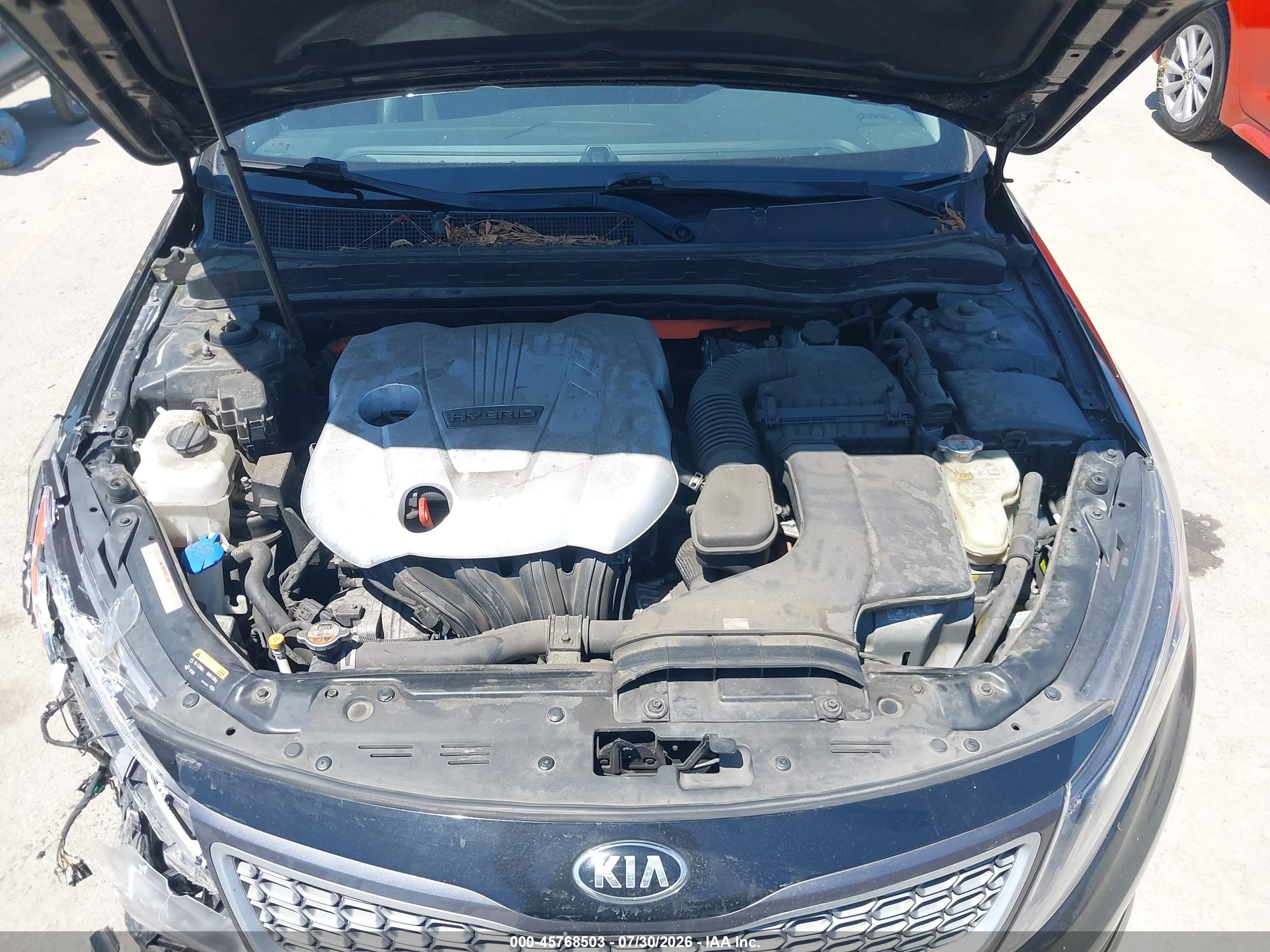 2015 Kia Optima Hybrid Ex Black vin: KNAGN4AD5F5088402