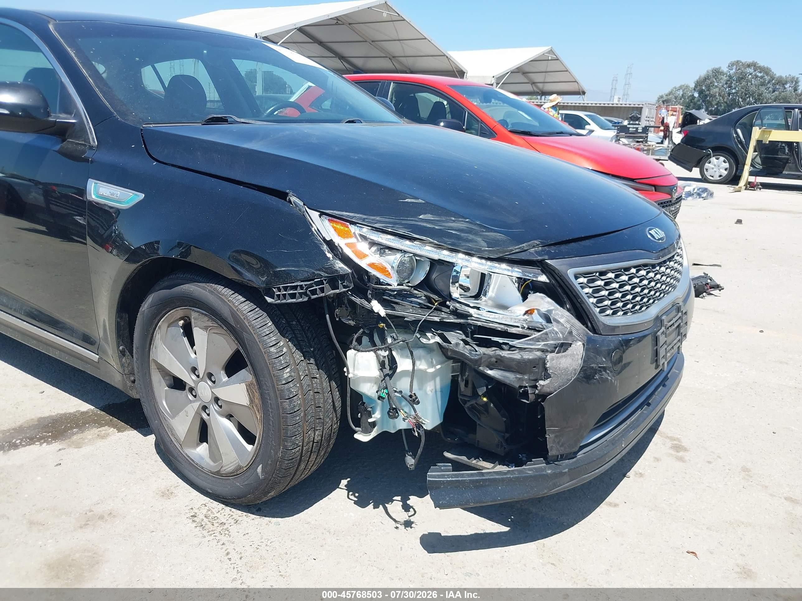 2015 Kia Optima Hybrid Ex Black vin: KNAGN4AD5F5088402