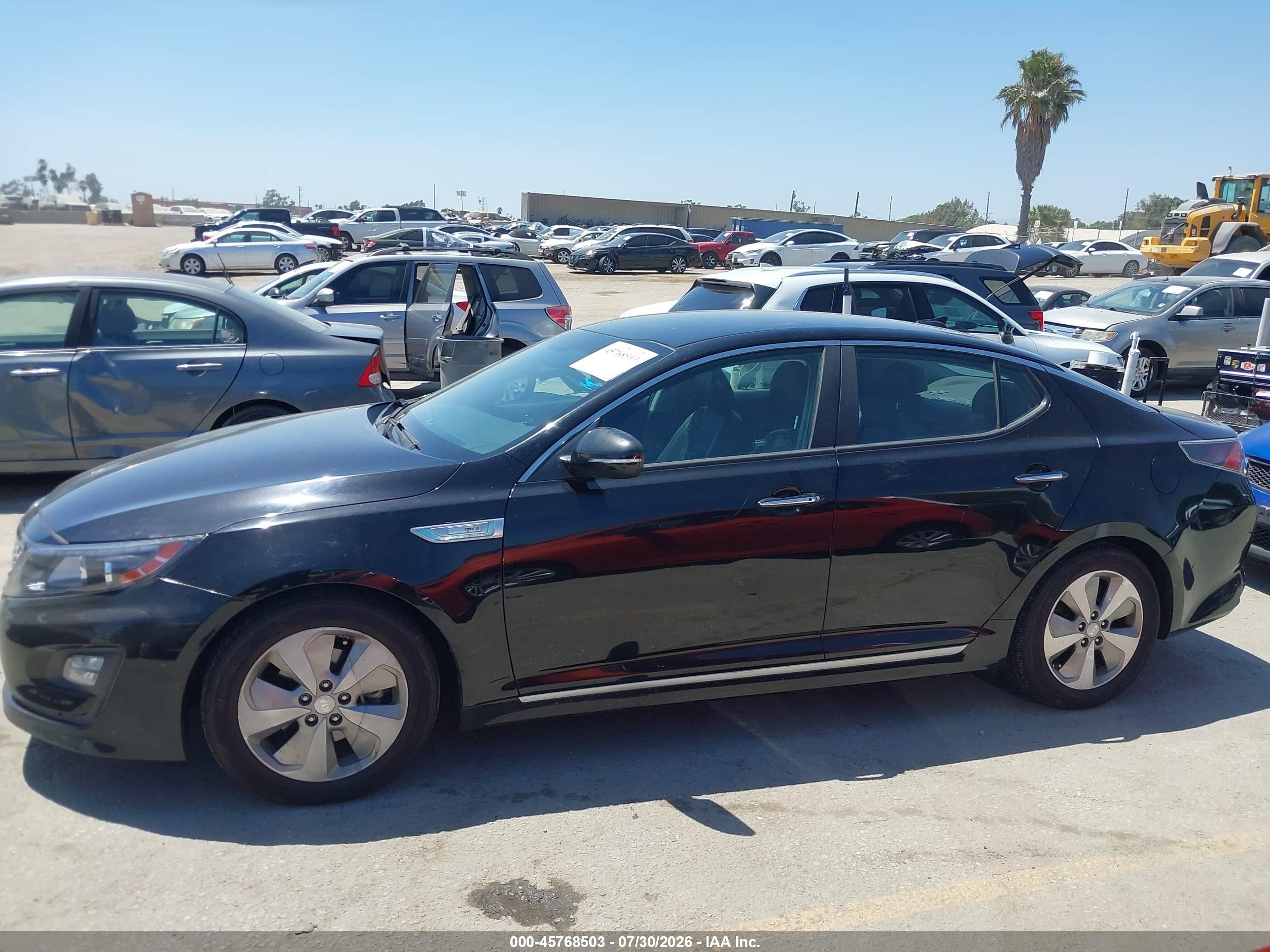 2015 Kia Optima Hybrid Ex Black vin: KNAGN4AD5F5088402