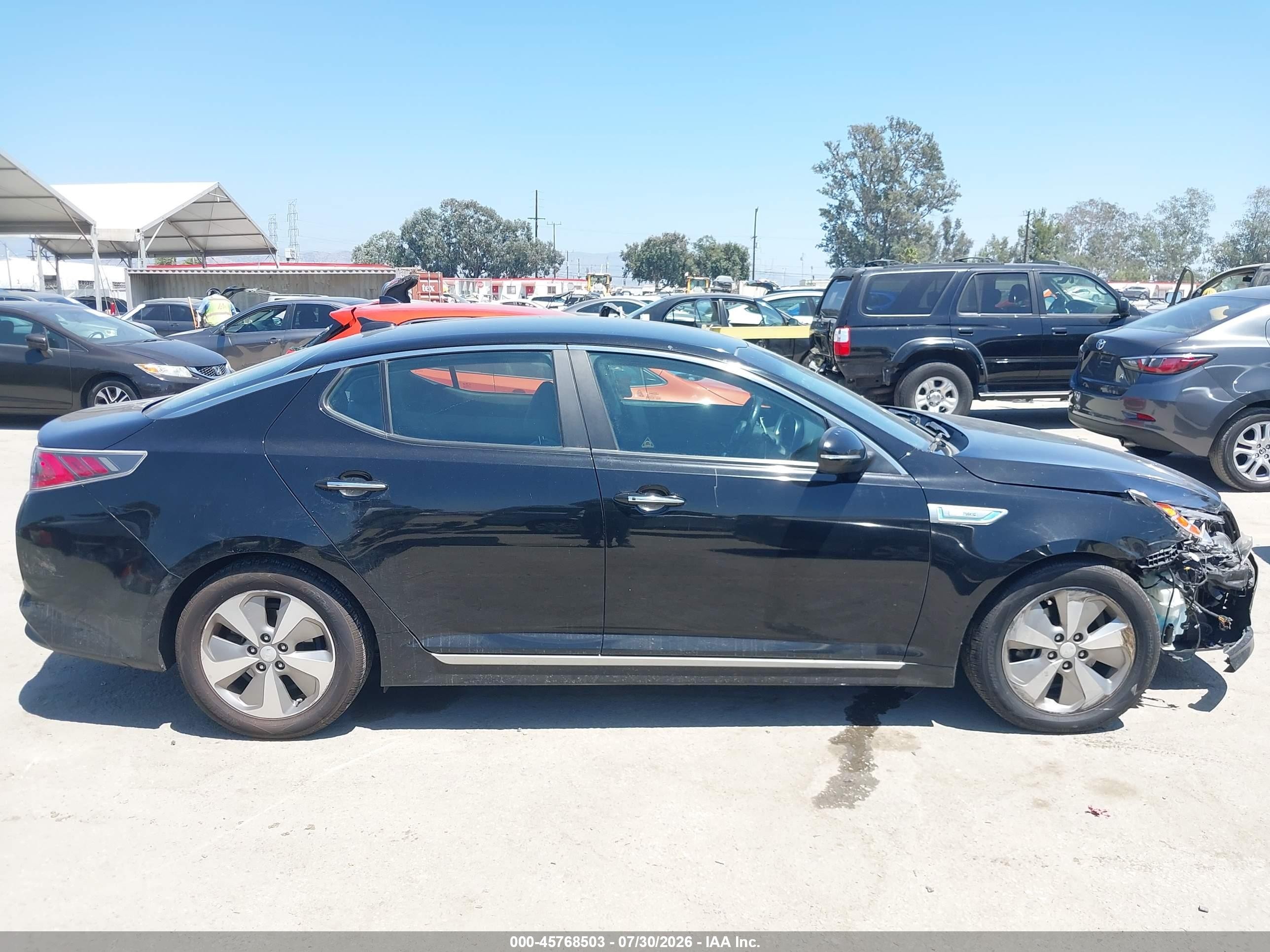 2015 Kia Optima Hybrid Ex Black vin: KNAGN4AD5F5088402