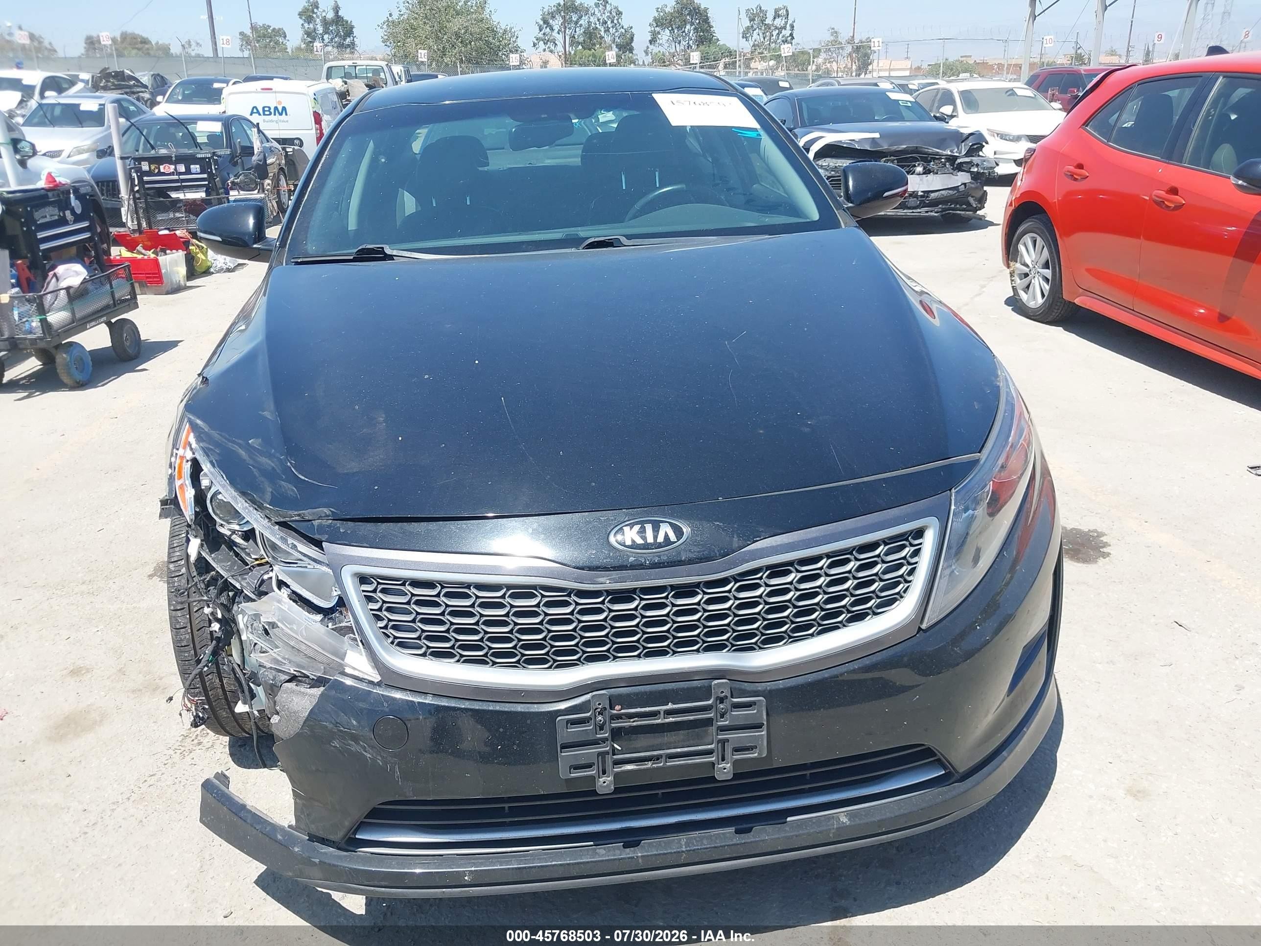 2015 Kia Optima Hybrid Ex Black vin: KNAGN4AD5F5088402