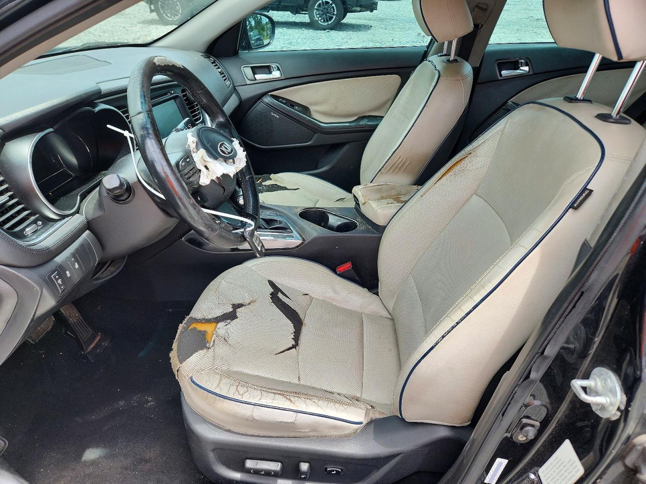 2014 Kia Optima Hybrid Черный vin: KNAGN4AD6E5065399