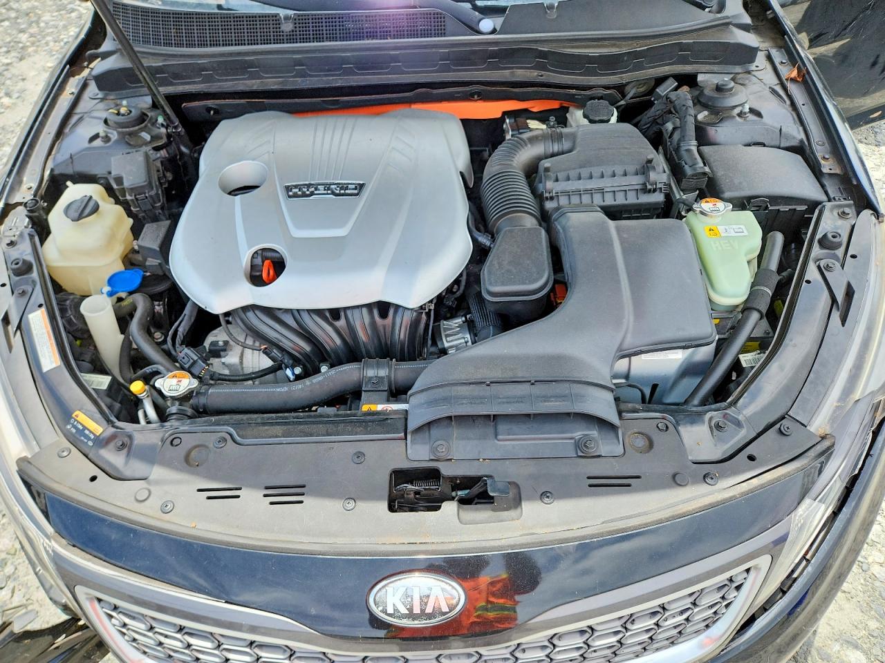 2014 Kia Optima Hybrid Черный vin: KNAGN4AD6E5065399