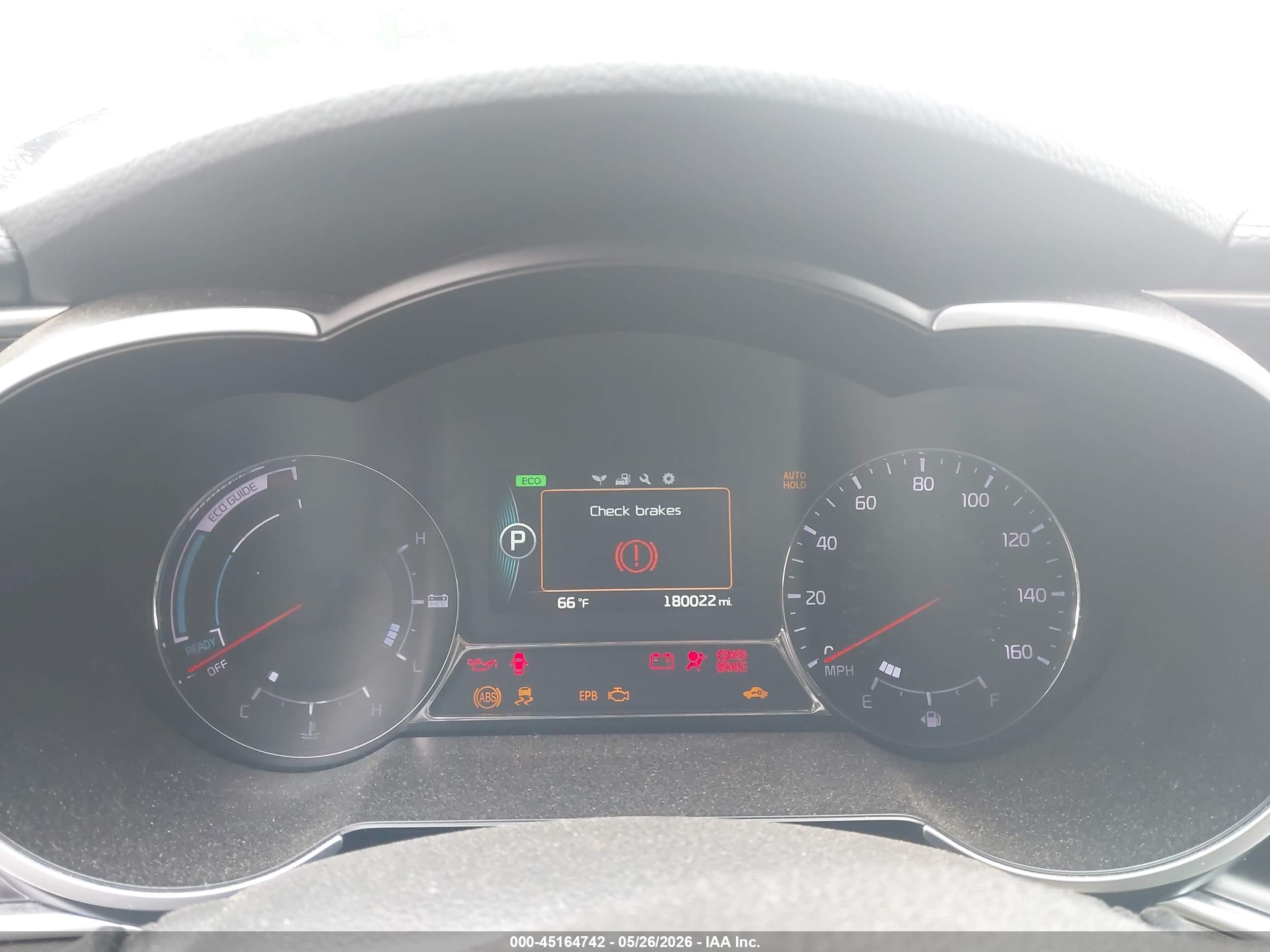 2014 Kia Optima Hybrid Ex Dark Blue vin: KNAGN4AD6E5074748