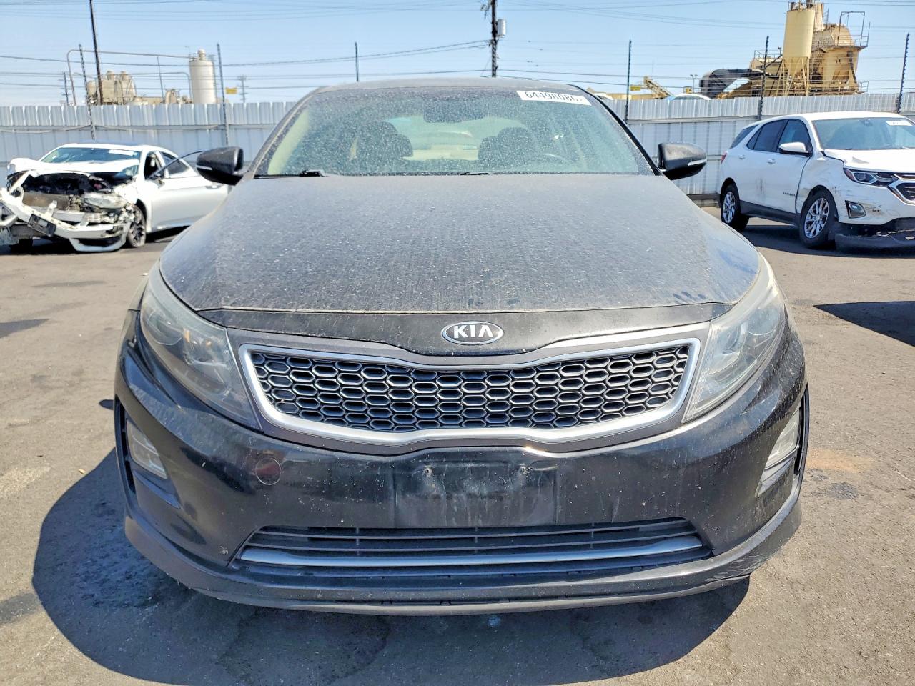 2015 Kia Optima Hybrid Black vin: KNAGN4AD7F5080026
