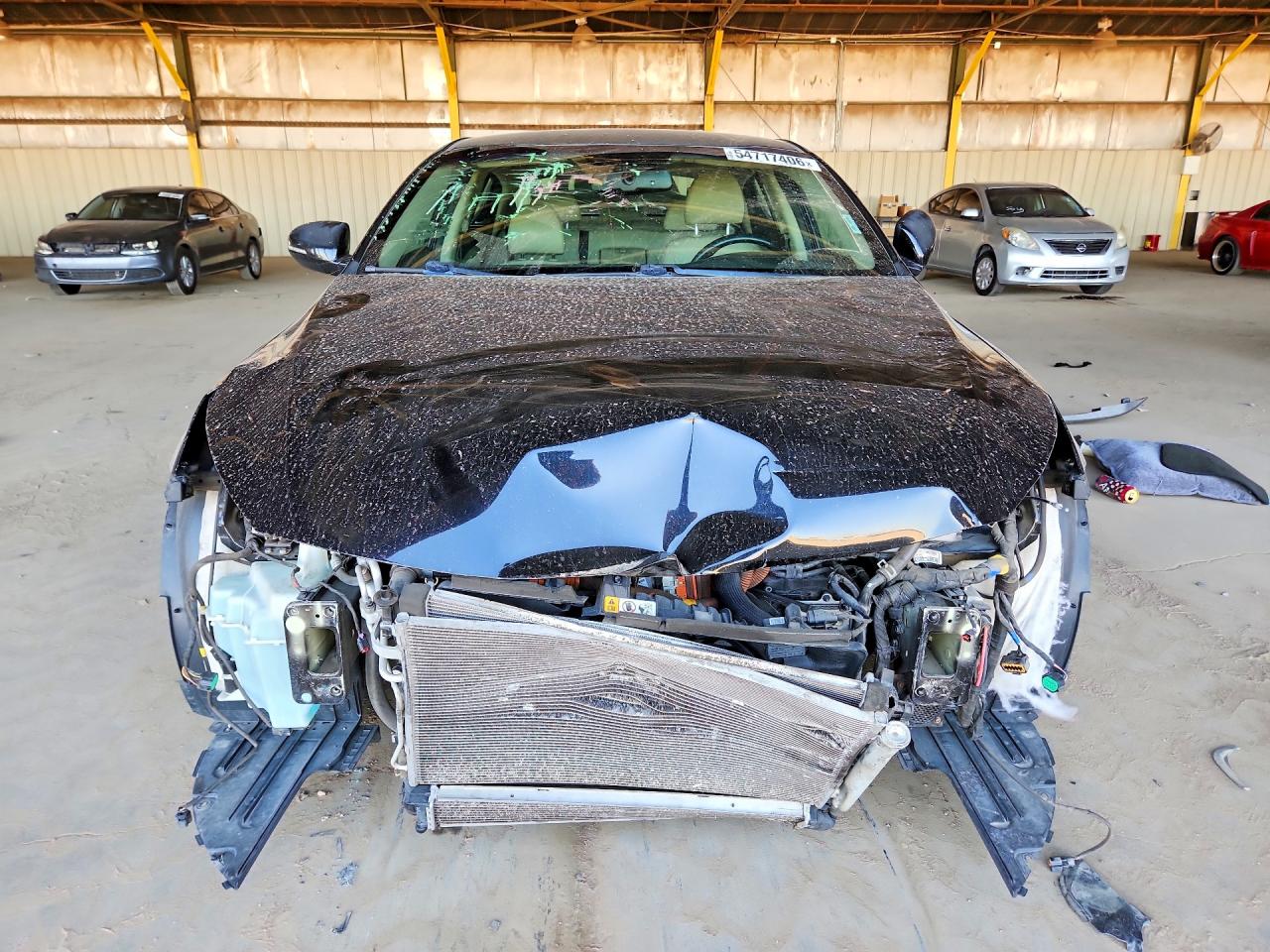 2015 Kia Optima Hybrid Black vin: KNAGN4AD7F5090975