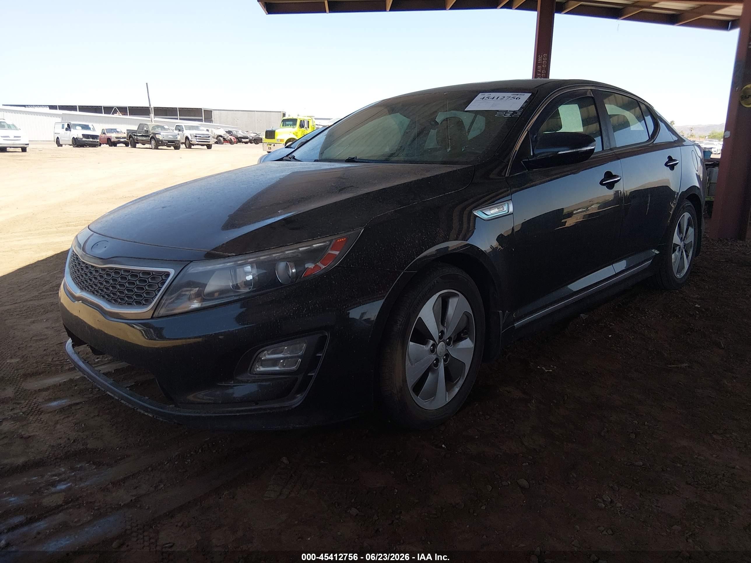 2015 Kia Optima Hybrid Ex Black vin: KNAGN4AD9F5081890
